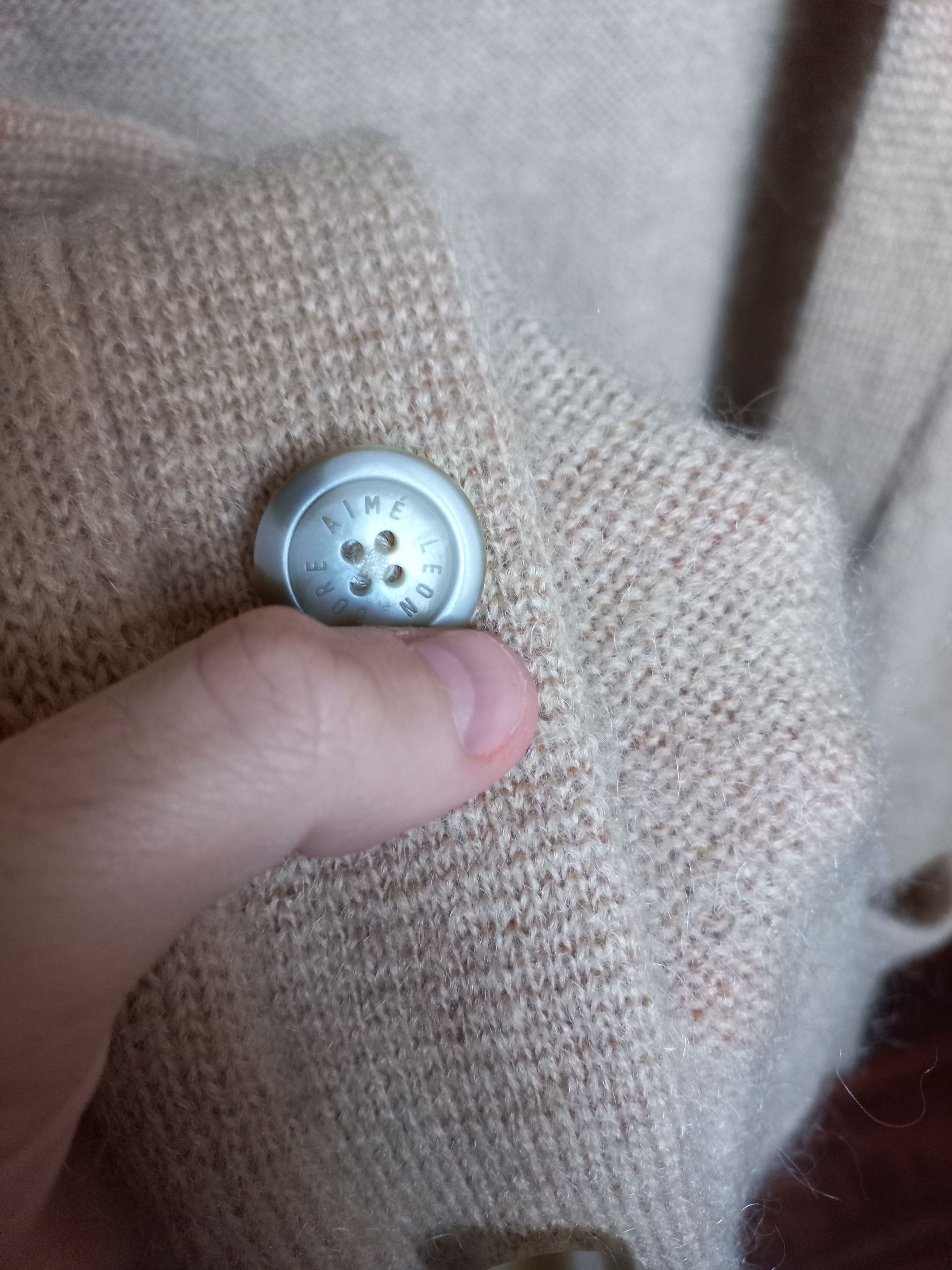 Aime Leon Dore Aime Leon Dore - Mohair Cardigan - Camel - S Size US S / EU 44-46 / 1 - 4 Thumbnail