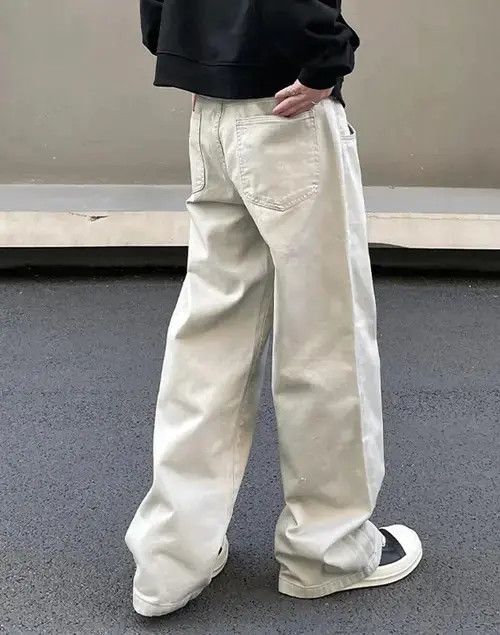 Other Straight-leg White Casual Jeans Size US 29 - 4 Thumbnail