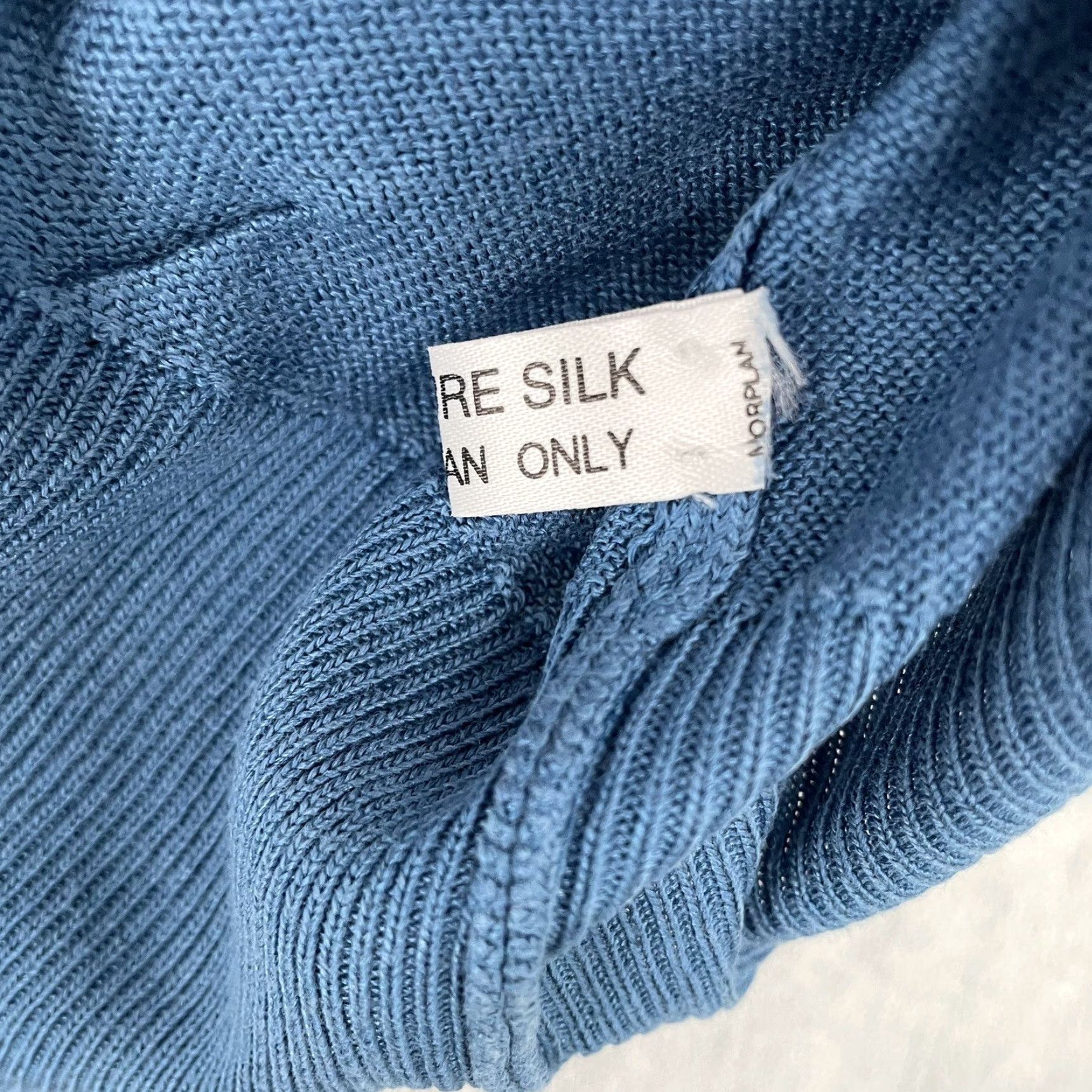 Vintage VINTAGE Tuttle Golf Sweater Shirt Adult Large Blue Silk Pullover Long Sleeve Mens L (Golf) Size US L / EU 52-54 / 3 - 7 Thumbnail