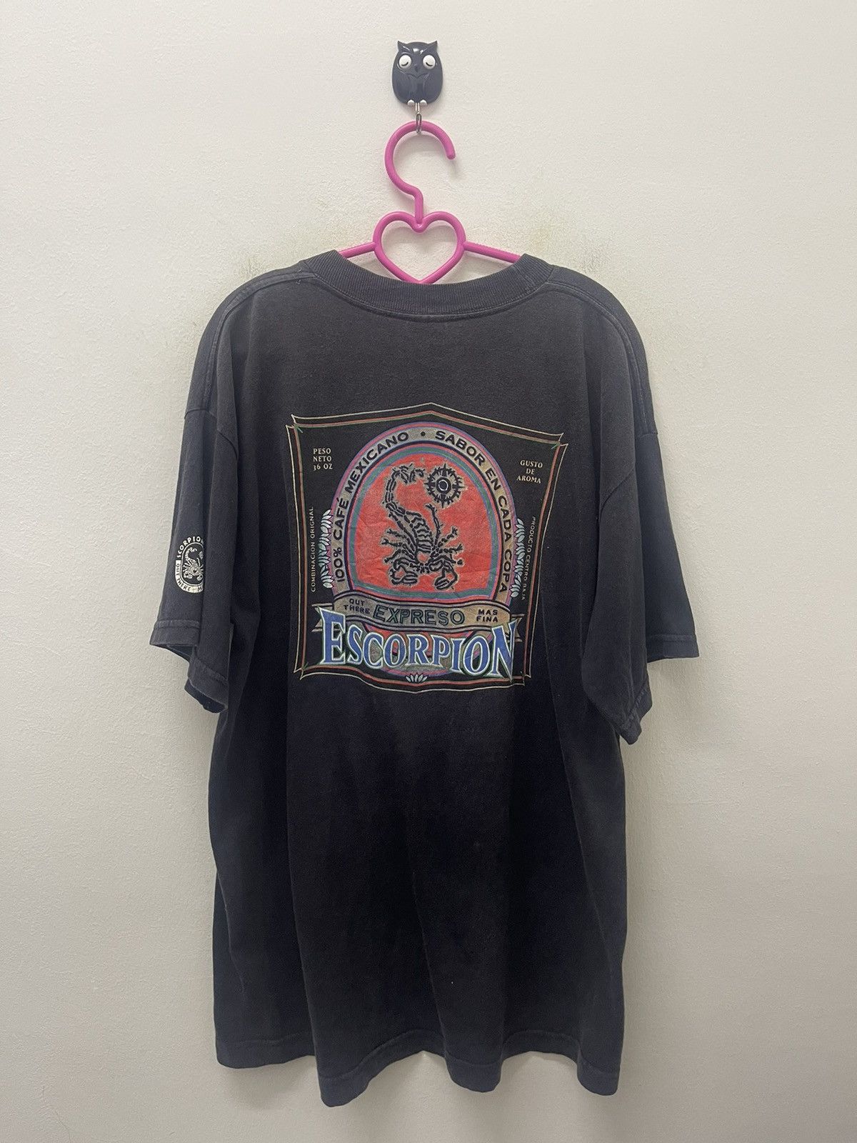 Vintage Rare Vintage SCORPION BAY Spell Out Big Logo Thrashed Size US L / EU 52-54 / 3 - 1 Thumbnail