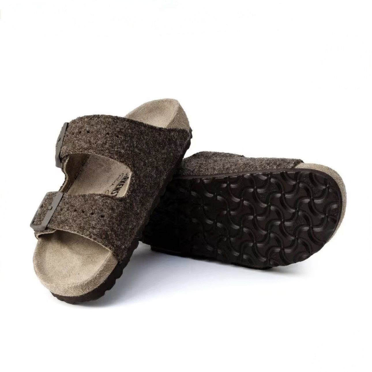 新品未使用 RICK OWENS BIRKENSTOCK ARIZONA 43 Rick Owens Arizona Natural Leather Black | BIRKENSTOCK