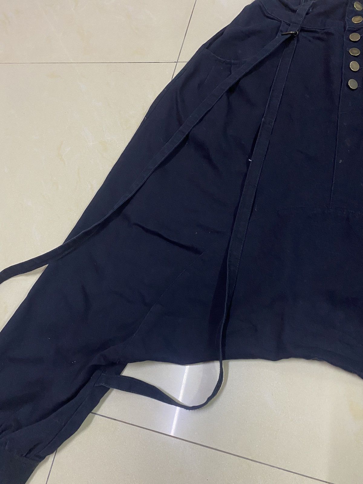 Japanese Brand Yohji Yamamoto Style Balloon Dropped Crotch Pants Size 28-32 Size US 32 / EU 48 - 4 Thumbnail