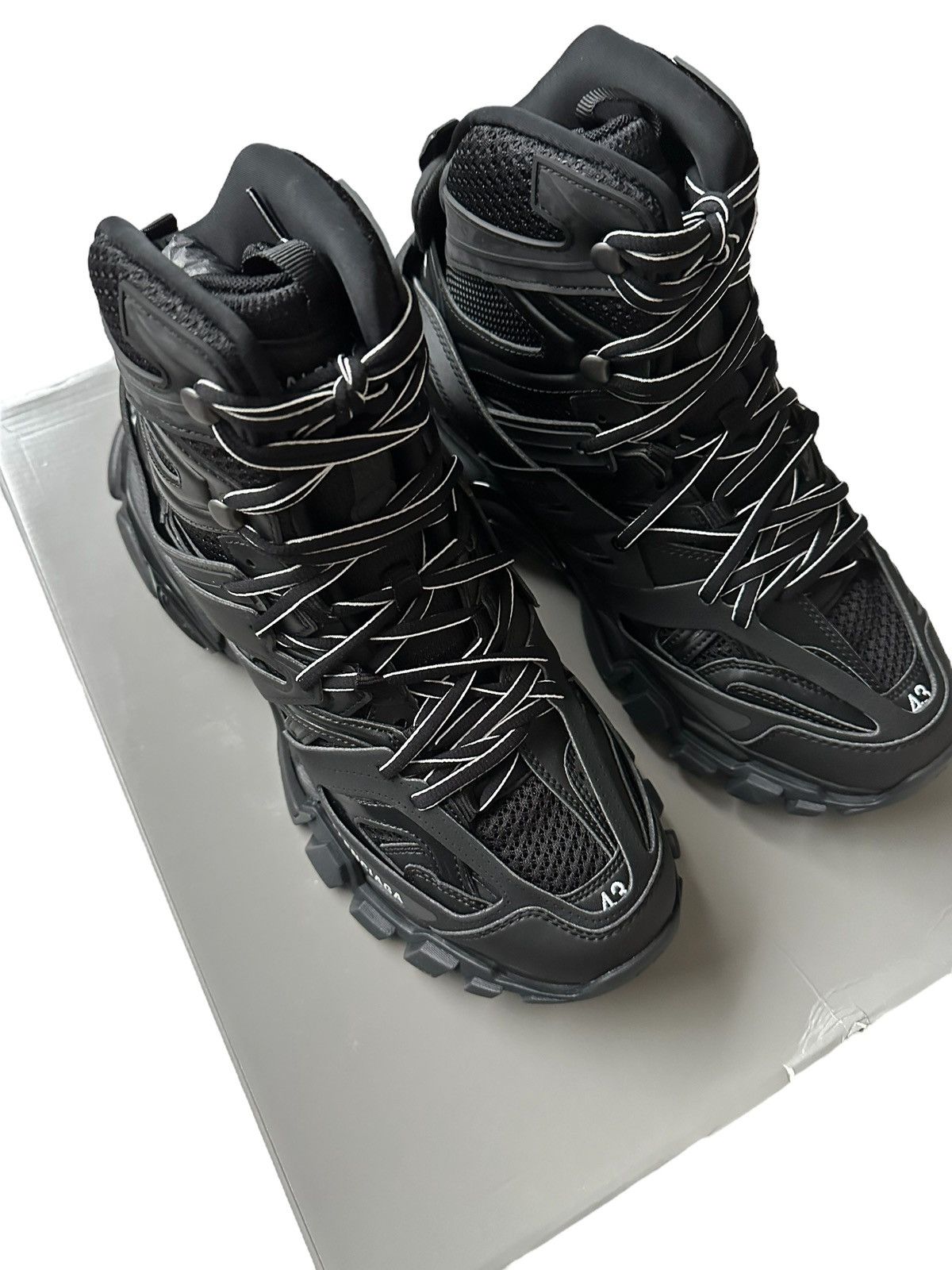Balenciaga Balenciaga Track Hike black Size US 9 / EU 42 - 4 Thumbnail