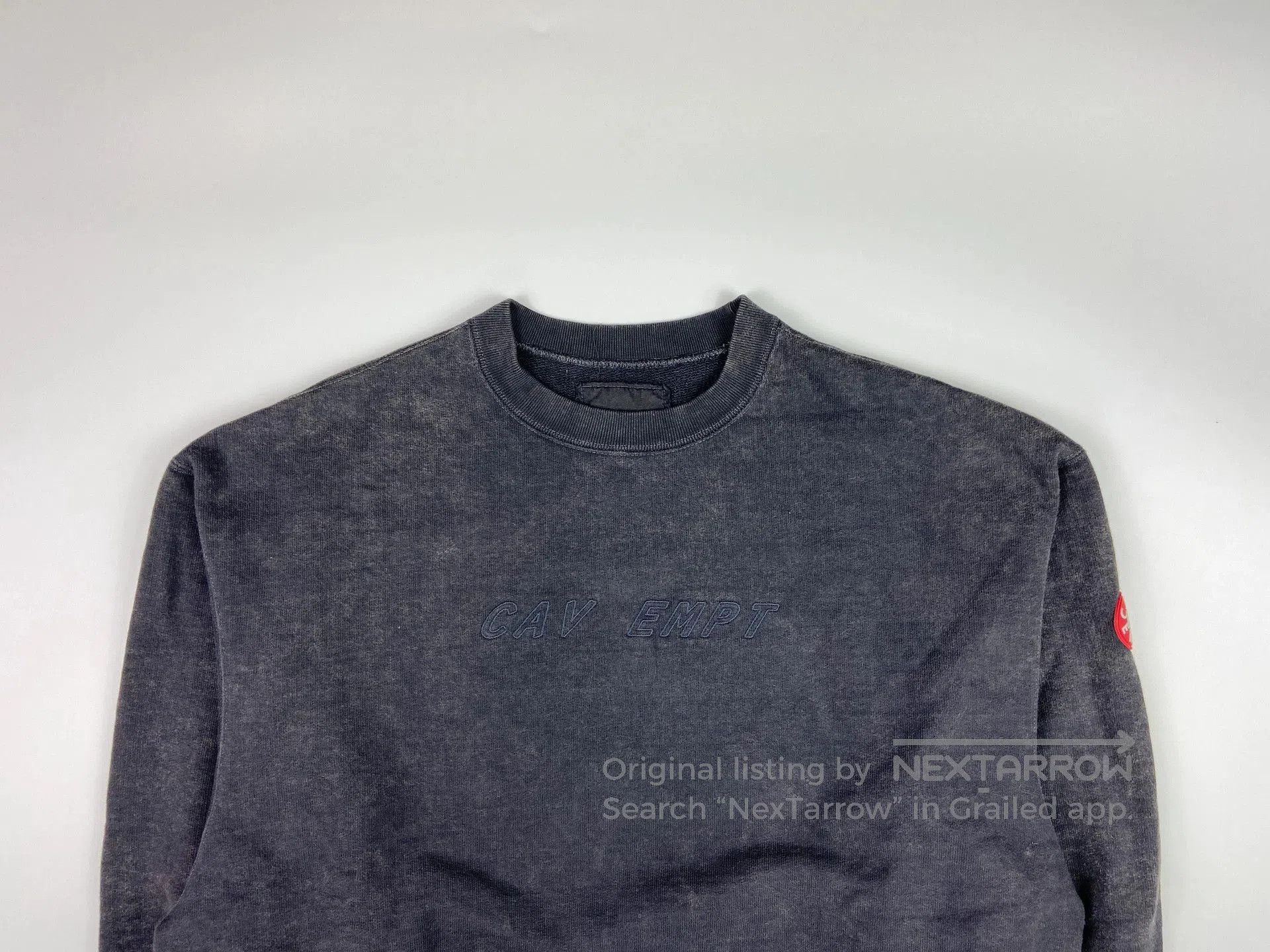 Cav Empt cav empt wide rib crew neck sweatshirt. Size US L / EU 52-54 / 3 - 3 Thumbnail