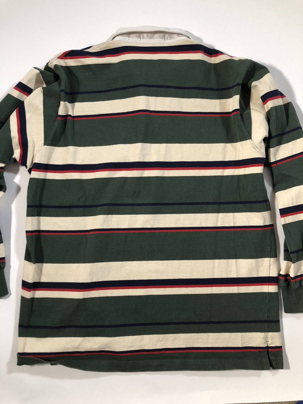 Polo Ralph Lauren × Ralph Lauren × Vintage Vintage Striped Polo Long Sleeve Size US L / EU 52-54 / 3 - 2 Thumbnail