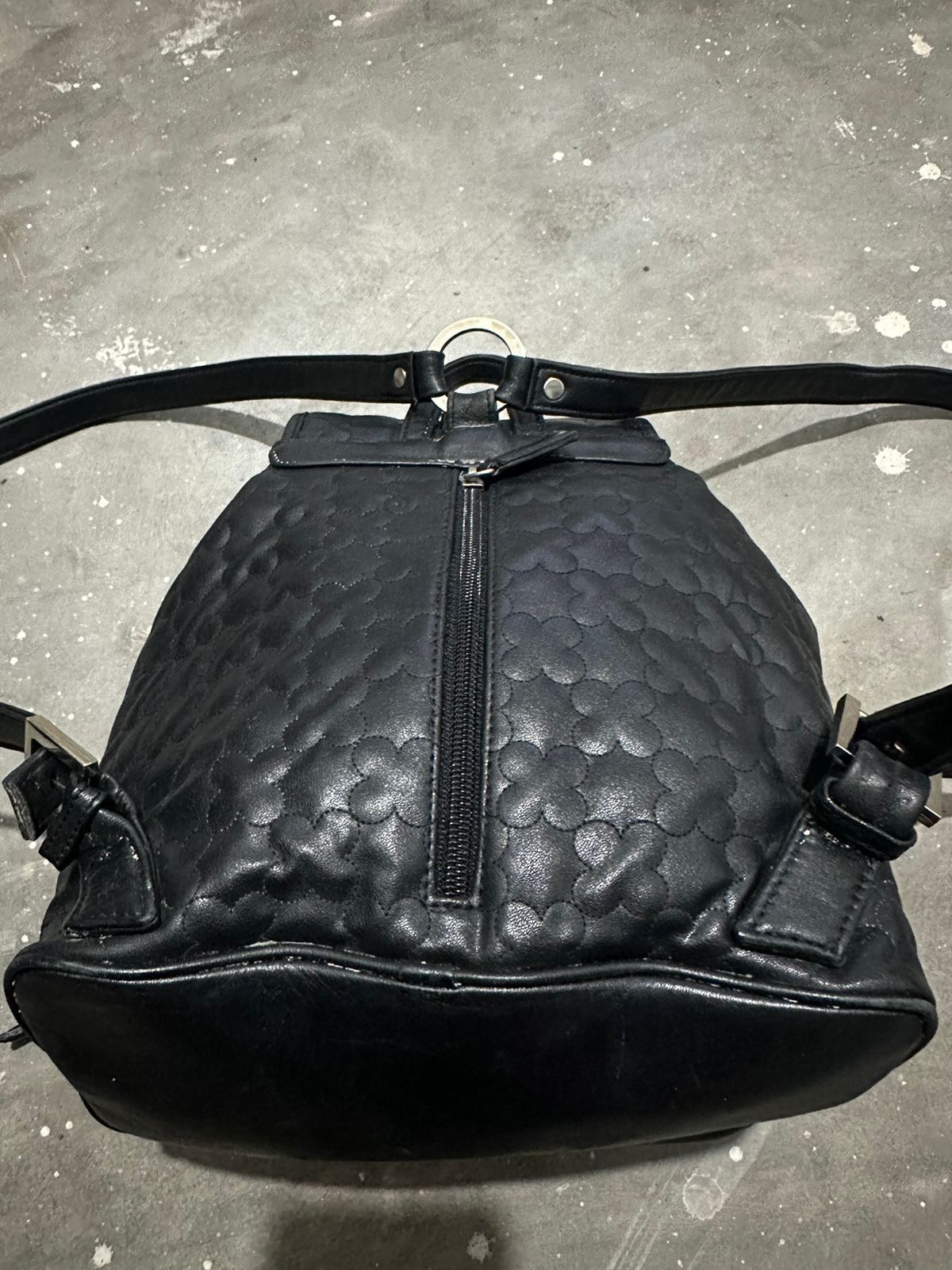 Yohji Yamamoto Ysaccs by Yohji Yamamoto Leather Backpack Size ONE SIZE - 7 Thumbnail