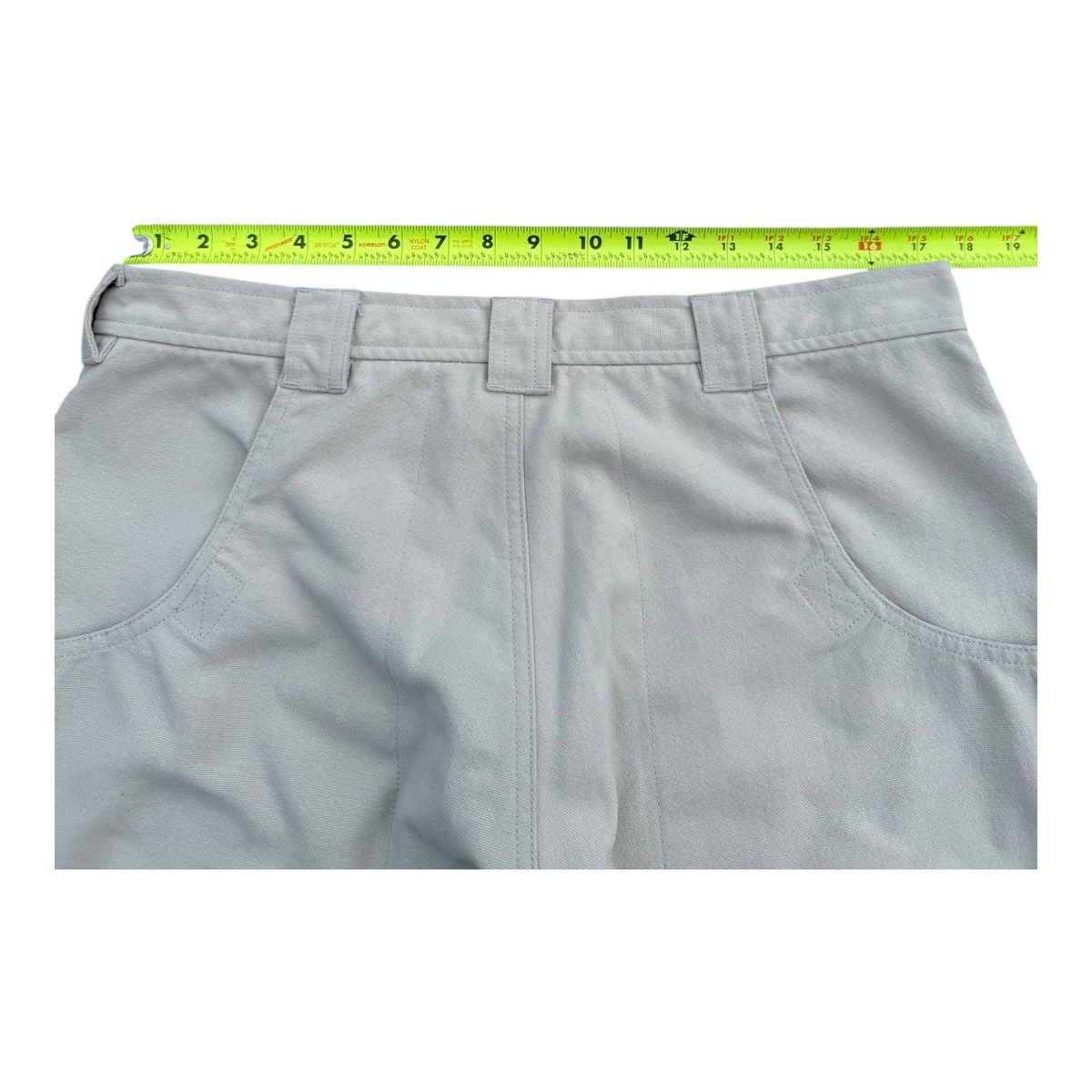 L.L. Bean Vintage L.L.Bean Canvas Workwear Utility Pants Tan 36x32 Size US 36 / EU 52 - 7 Thumbnail