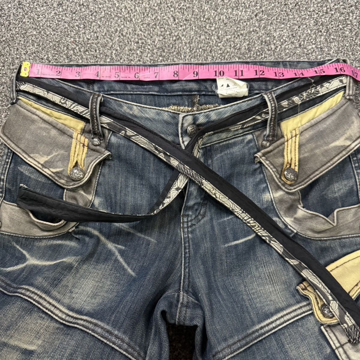 Seditionaries 🔥 Y2k Distressed Bnx Thrashed Tactical Denim Visvim Style Size US 32 / EU 48 - 16 Thumbnail