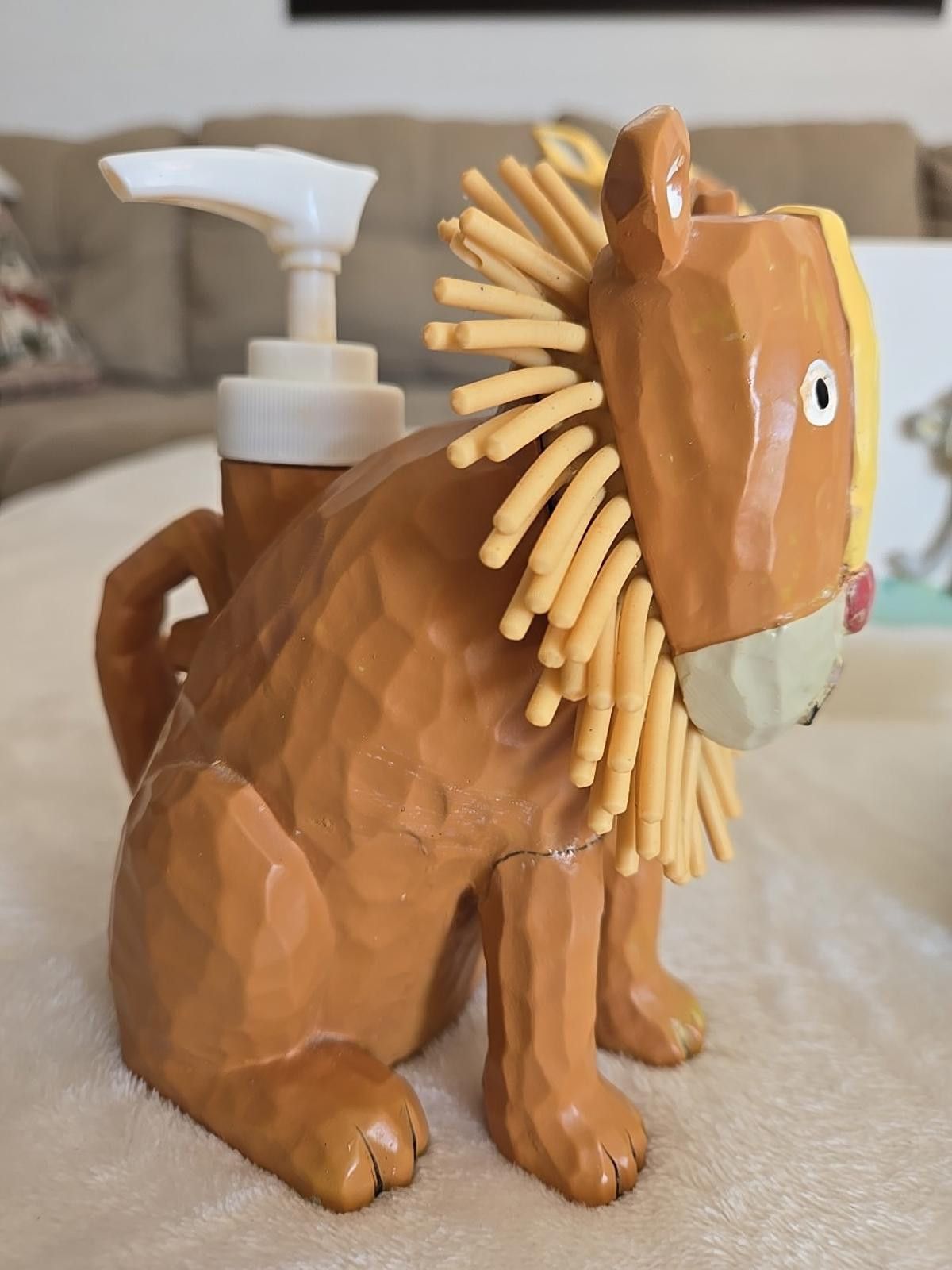 Jeff Hamilton Vtg Jenny Jeff Safari Zoo Bathroom Set, Tissue Box Soap Dish Size ONE SIZE - 6 Thumbnail