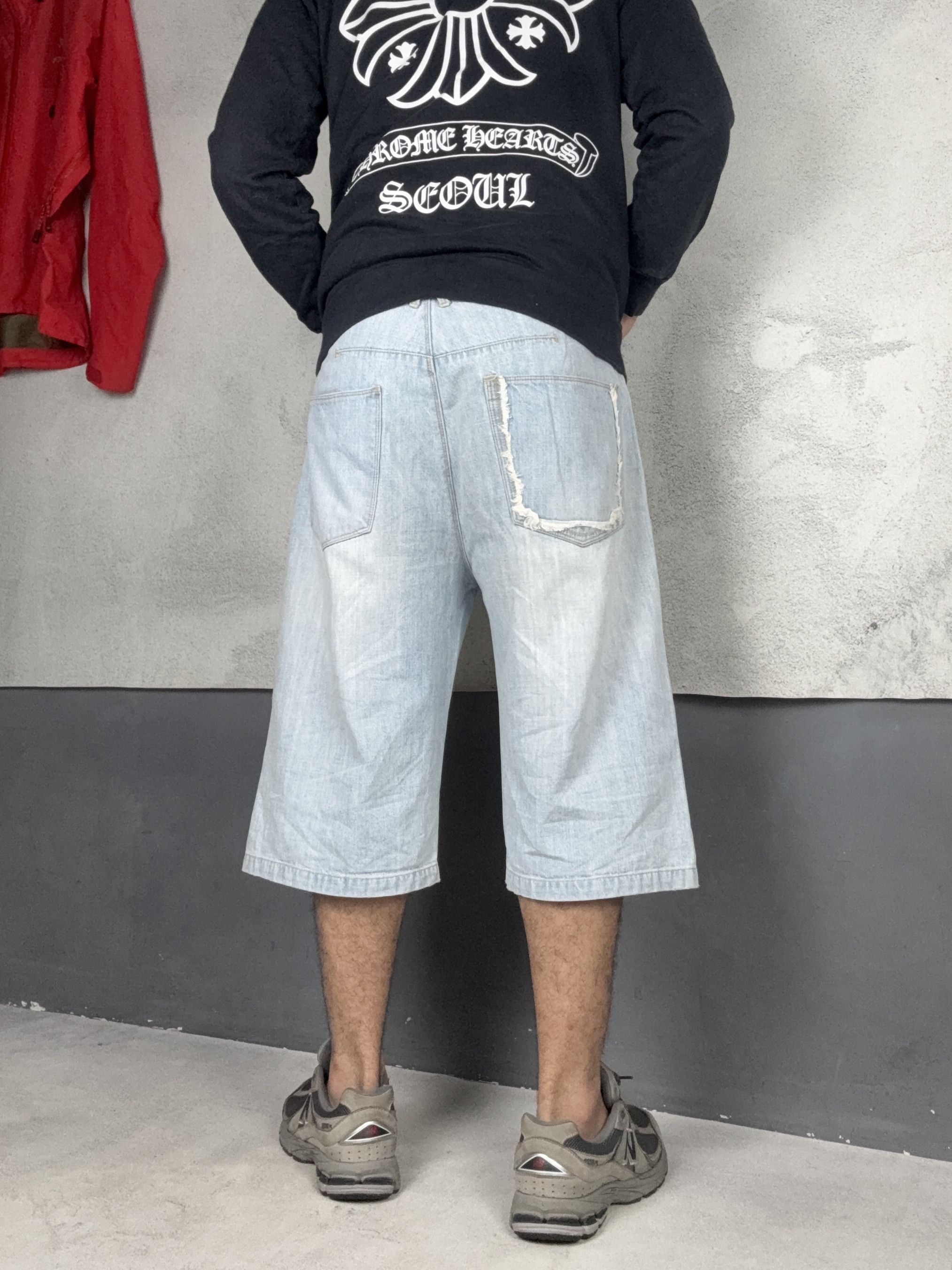 Marithe + Francois Girbaud Marithe Francois Girbaud Jorts Denim Size US 36 / EU 52 - 5 Thumbnail