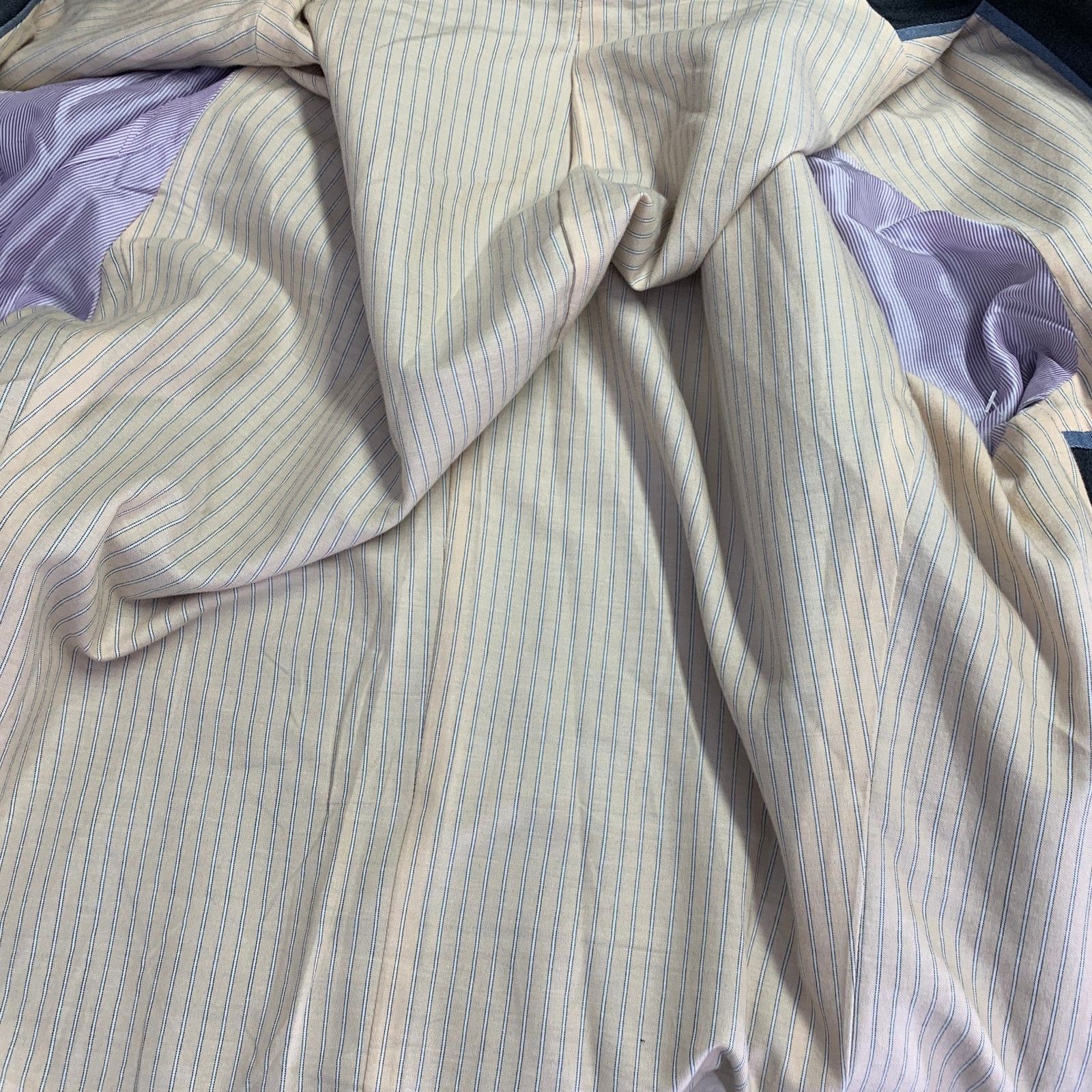 Trovata Size 44 Grey Polyester Blend Single Breasted Sport Coat Size 44R - 6 Thumbnail