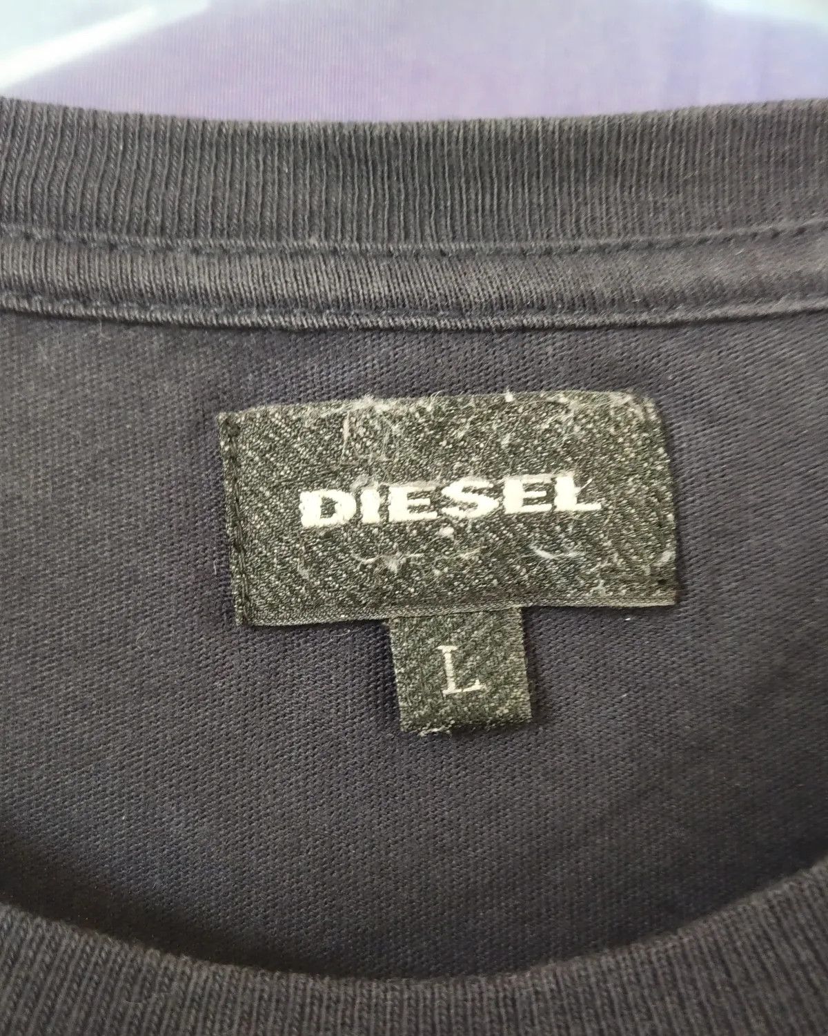 Diesel Diesel Super Brave Jeans Black Tees Size US L / EU 52-54 / 3 - 4 Thumbnail