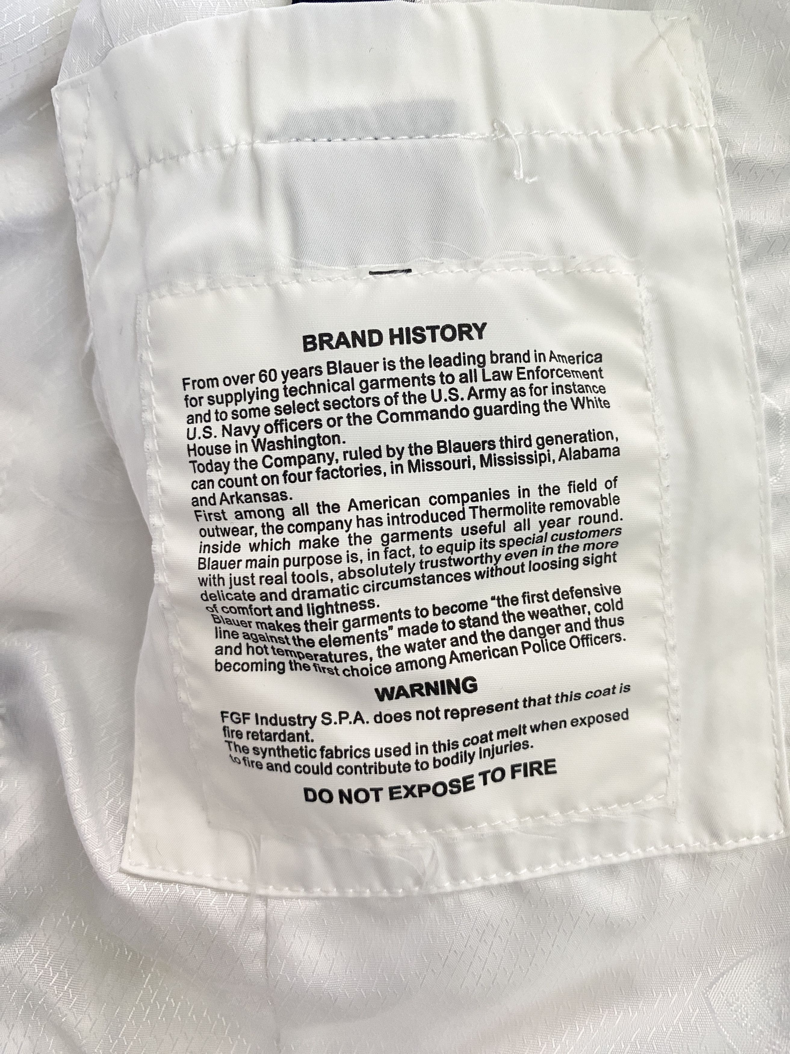 Other Authentic Blauer USA Women’s Lightweight White Jacket Size S / US 4 / IT 40 - 7 Thumbnail