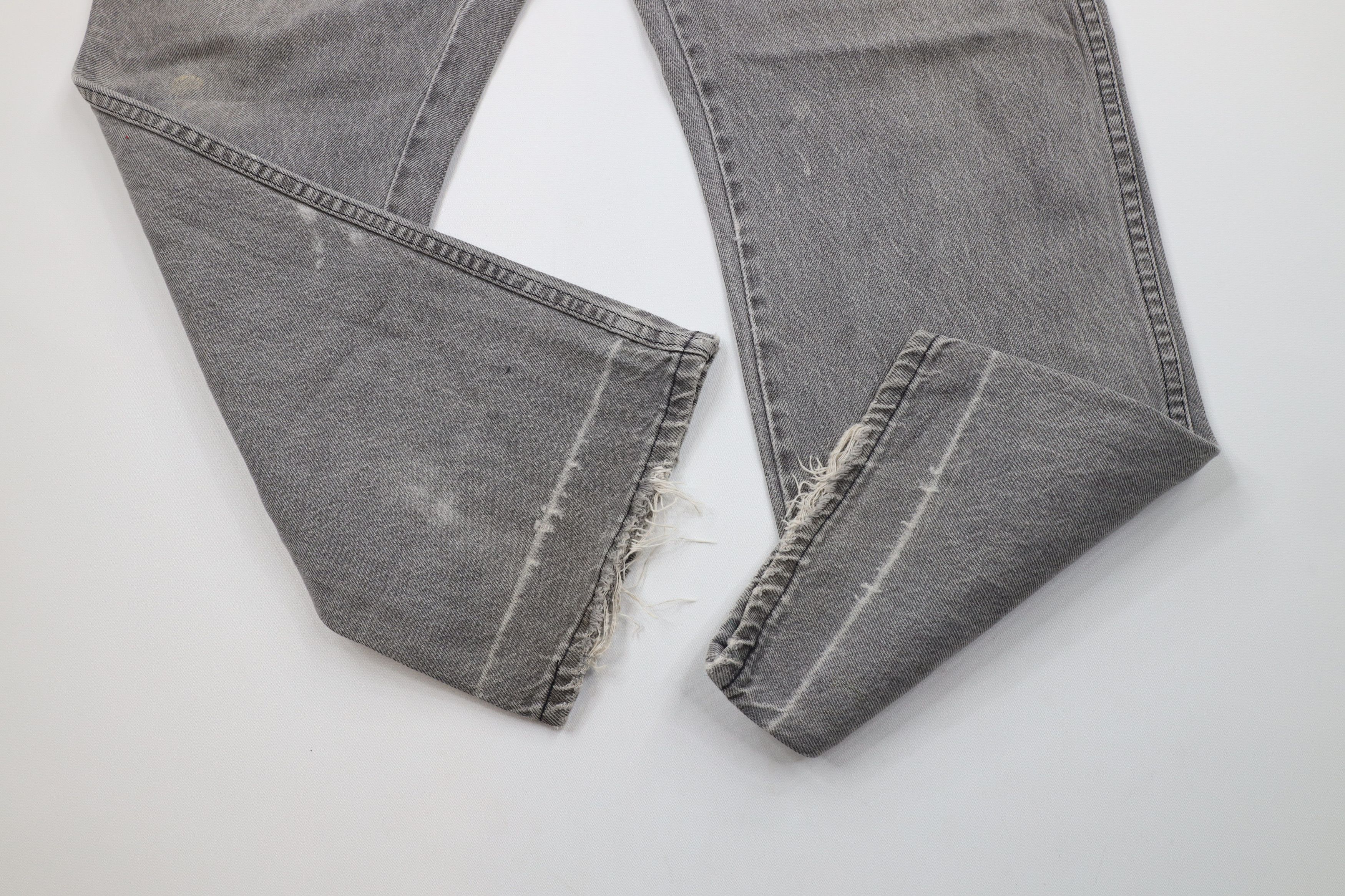 Vintage Vintage 90s Streetwear Flared Bootcut Denim Jeans Gray USA Size US 40 / EU 56 - 5 Thumbnail