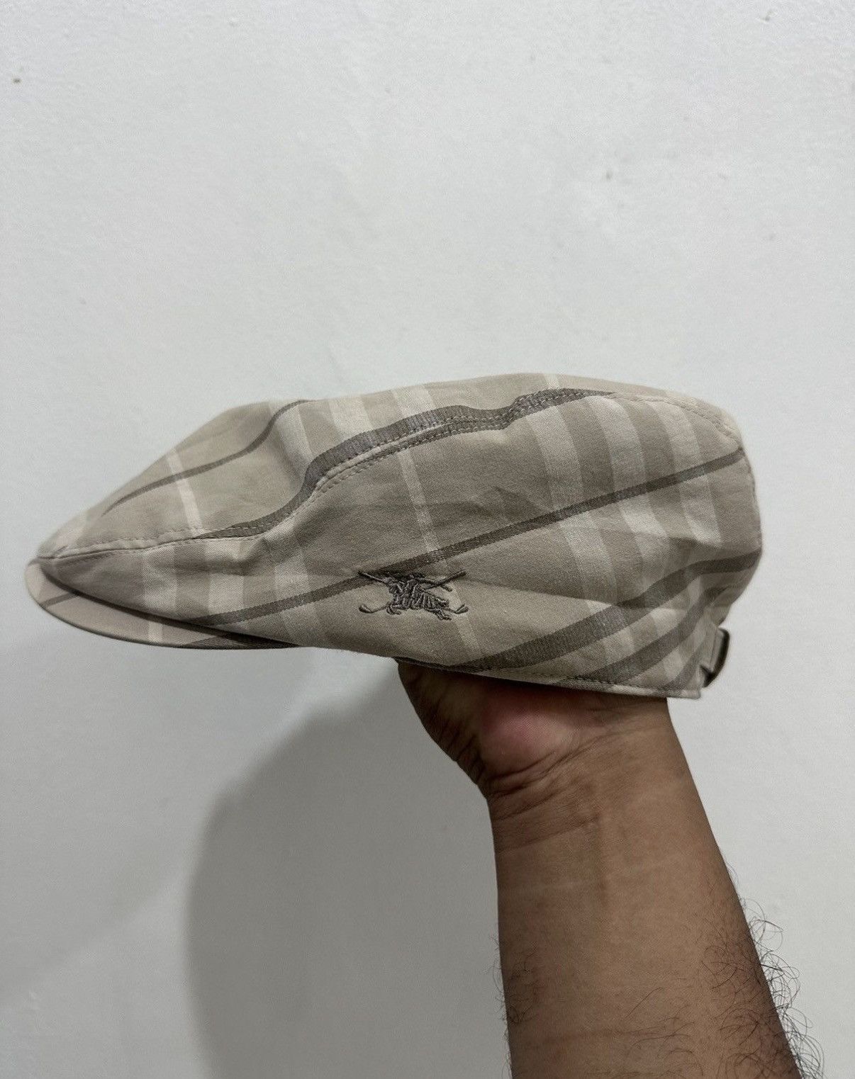 Burberry VTG Burberry Golf Nova Checked Hat Size ONE SIZE - 1 Thumbnail