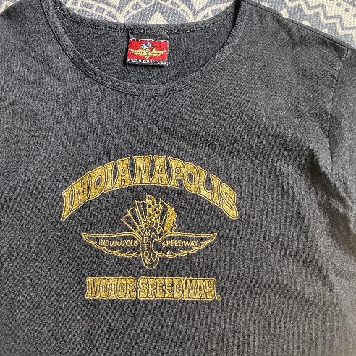 Indian Motorcycle Vintage Faded Y2K Indiana Polis Motor Speedway Tshirt Size US M / EU 48-50 / 2 - 3 Thumbnail