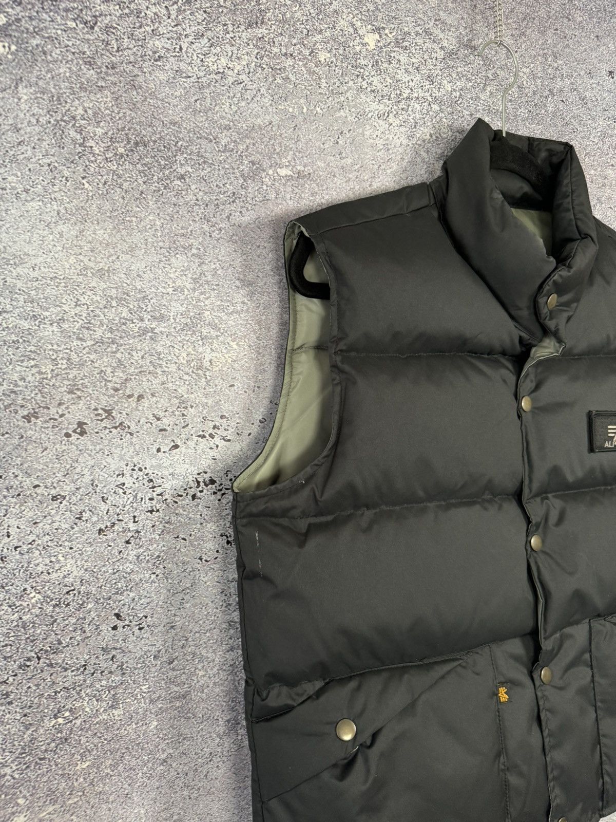 Alpha Industries × Vintage Rare Alpha Industries Down Puffer Vests USA Small Size US S / EU 44-46 / 1 - 5 Thumbnail