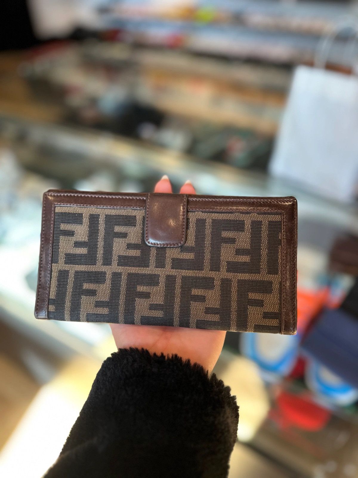 Fendi Fendi Monogram Wallet Size ONE SIZE - 2 Thumbnail