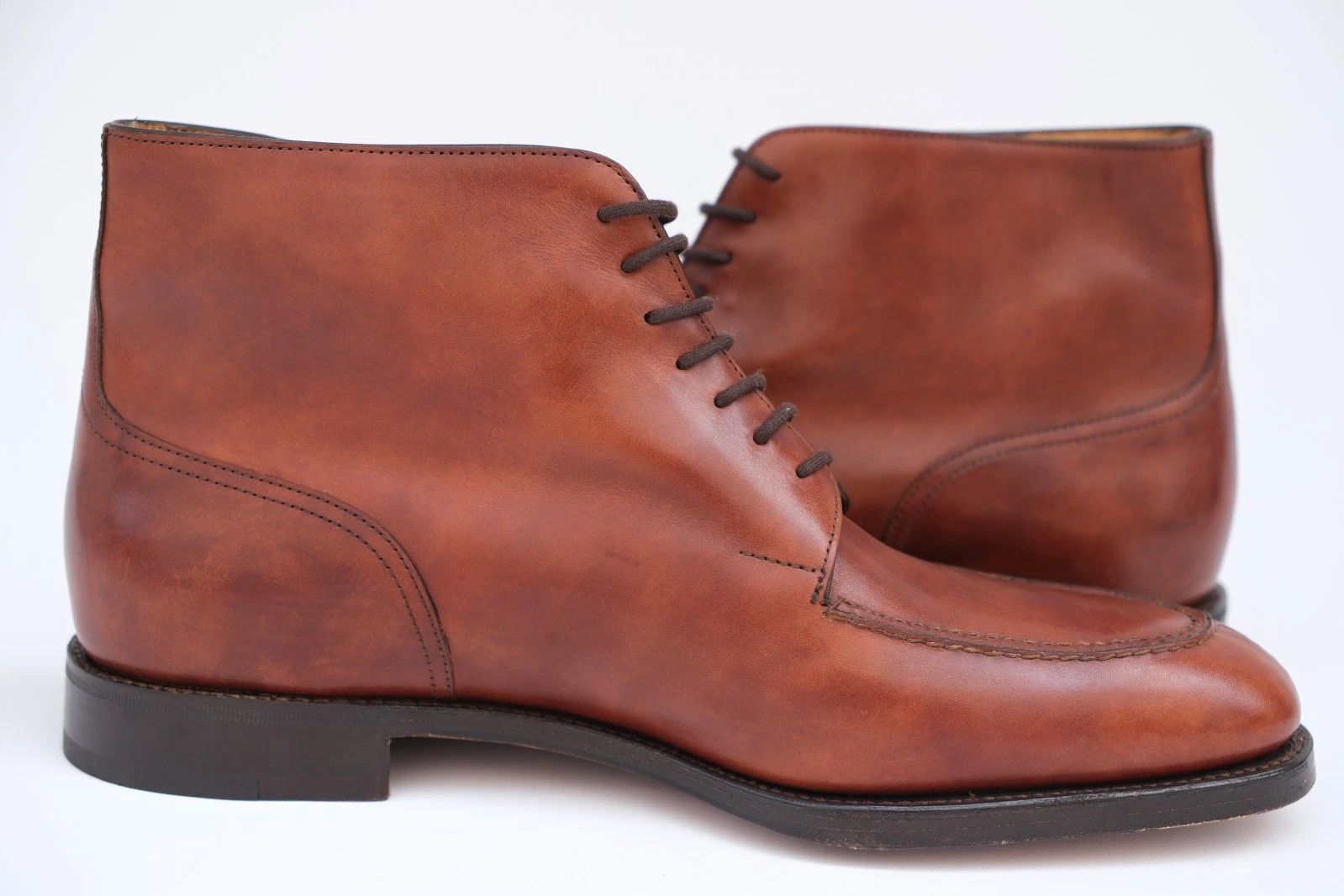 John Lobb New John Lobb Chambord II Derby Boots EU 44 UK 10 / US 11 Size US 11 / EU 44 - 4 Thumbnail