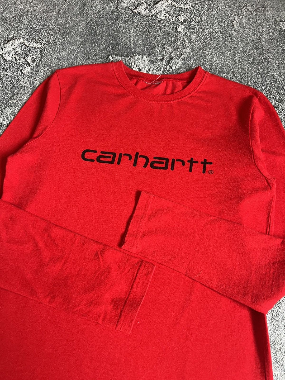 Carhartt Carhartt long sleeve vintage big logo y2k Size S / US 4 / IT 40 - 10 Thumbnail