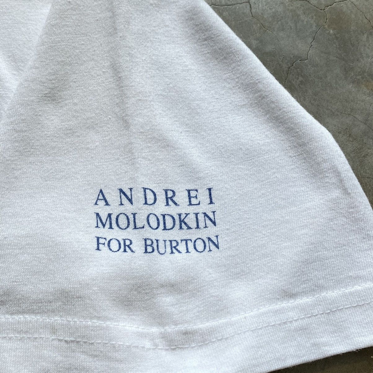 Burton Vintage 2007 Andrei Molodkin For Burton Skull Tee Size US L / EU 52-54 / 3 - 7 Thumbnail