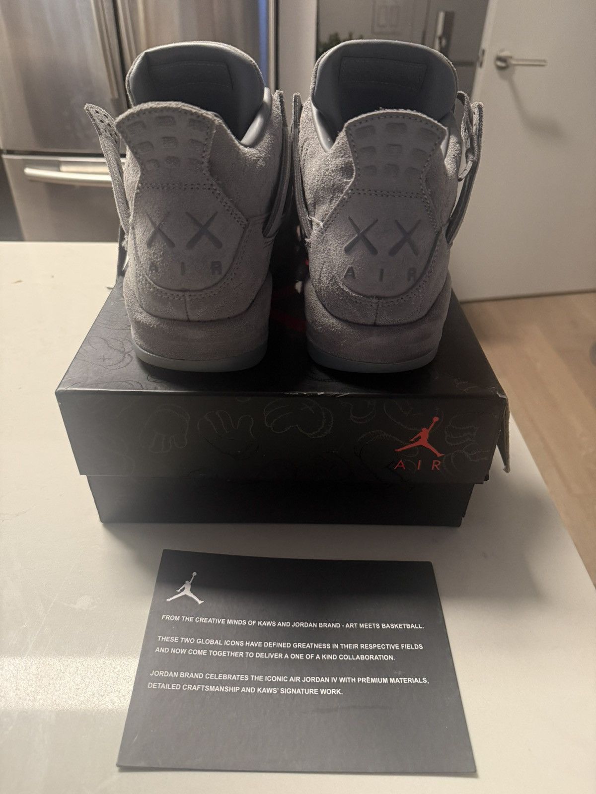 Jordan Brand × Kaws KAWS X JORDAN 4 RETRO 'COOL GREY' Size US 10 / EU 43 - 8 Thumbnail