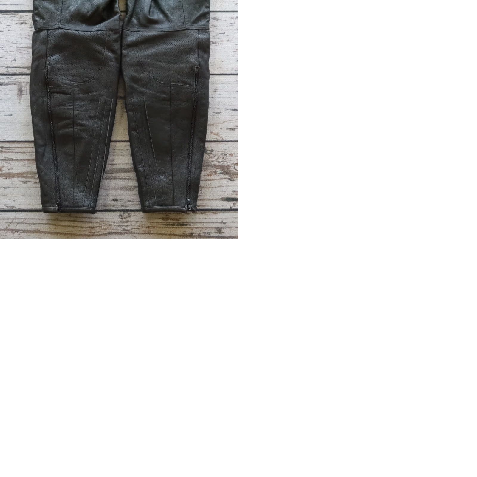 Alpinestars Alpinestars Motorcycle Leather Pants Men Size 52 Black - 29in Inseam 32in Waist Leather Chino Style N/A Size US 36 / EU 52 - 10 Thumbnail