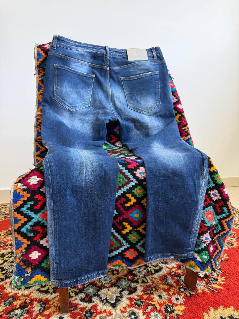 Dsquared2 Dsquared2 Distressed Washed Drip Luxury Y2K Jeans Size US 32 / EU 48 - 8 Thumbnail