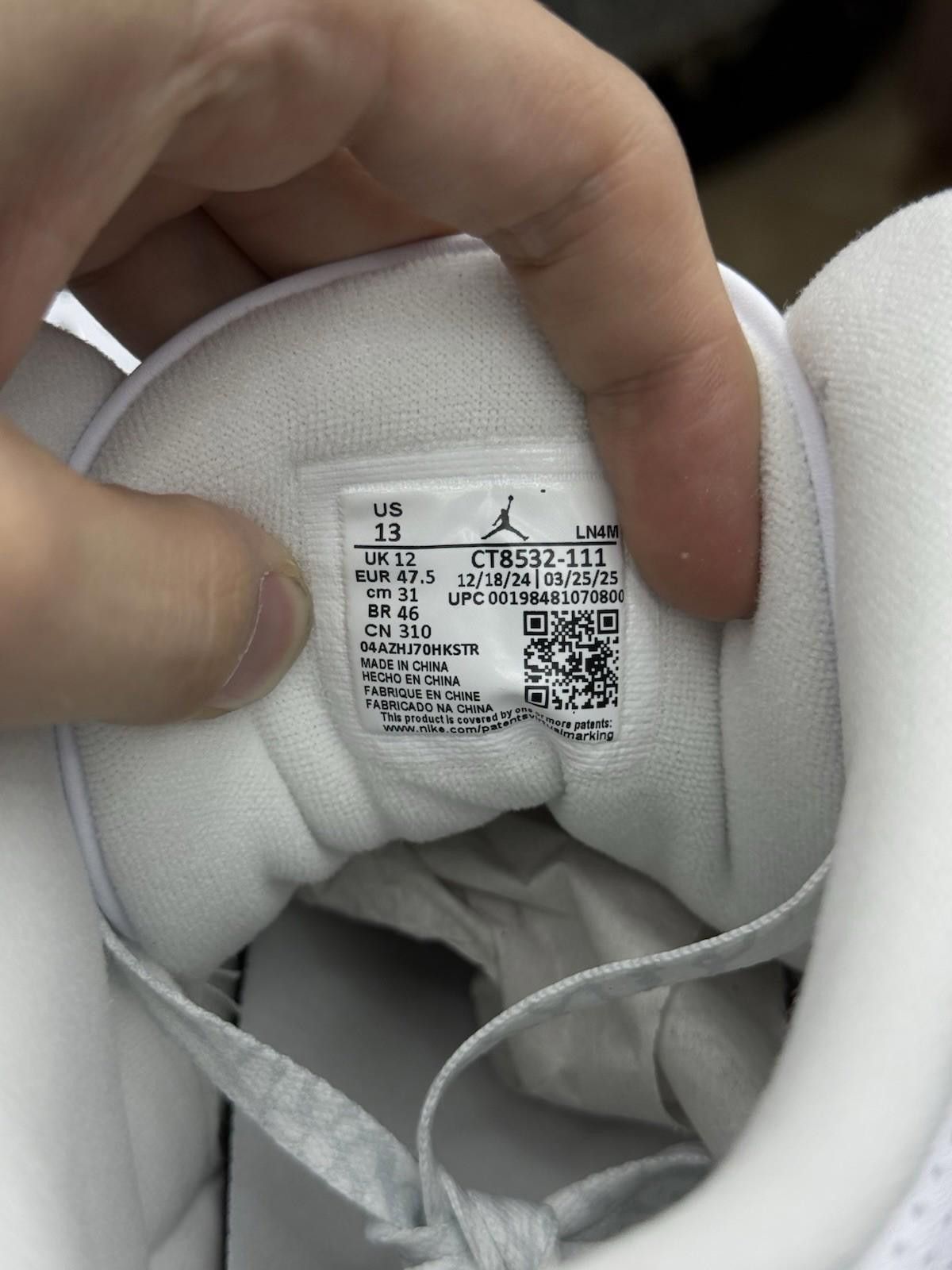 Jordan Brand Air Jordan 3 Retro 2025 Pure Money Size 13 Brand New Size US 13 / EU 46 - 12 Thumbnail