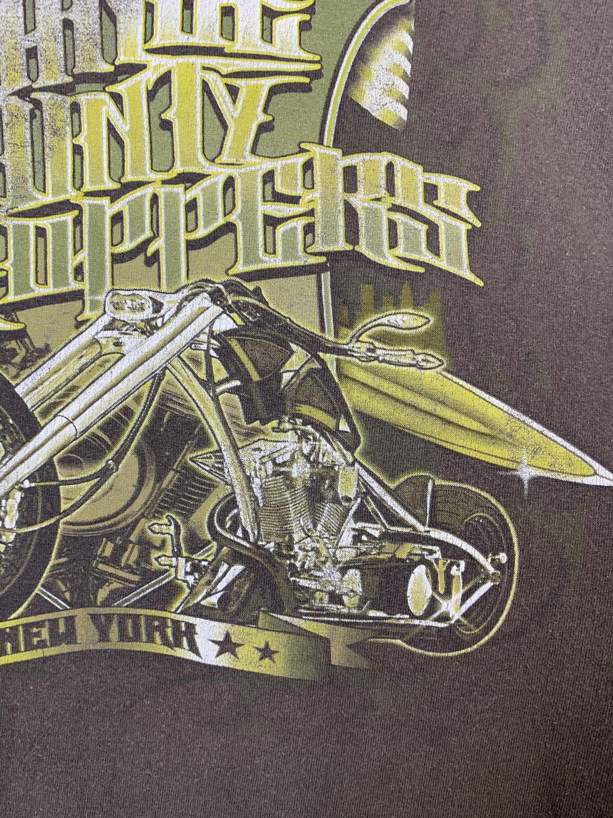 West Coast Choppers Vintage Orange County Choppers Faded T-Shirt Size US XXL / EU 58 / 5 - 10 Thumbnail