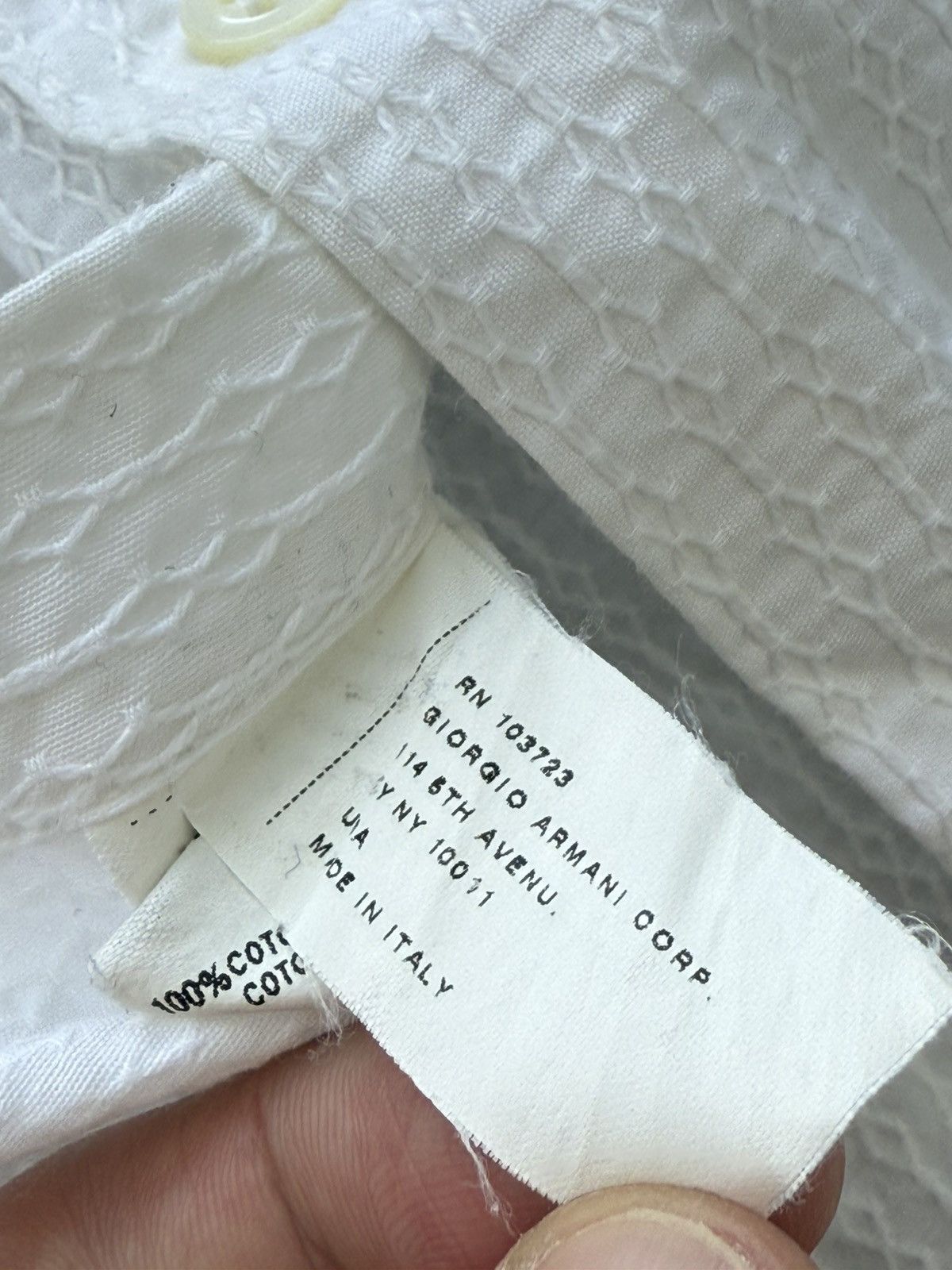 Armani × Giorgio Armani Archive 90s Giorgio Armani Vintage Shirt Size US L / EU 52-54 / 3 - 9 Thumbnail
