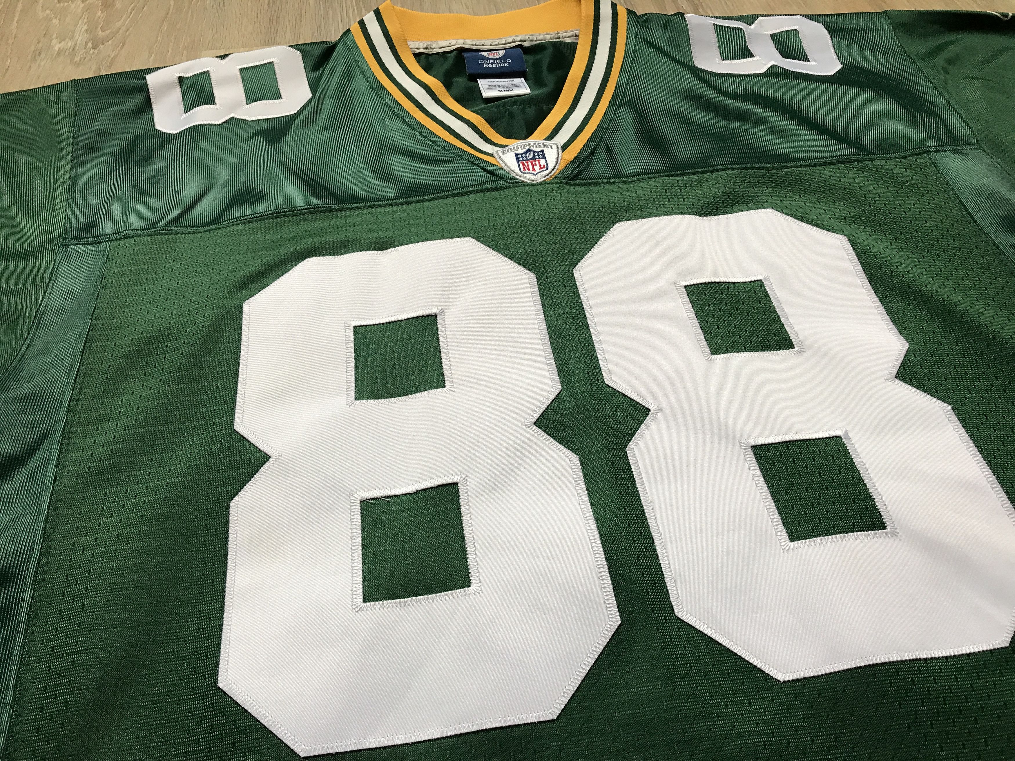 Reebok NFL Green Bay Packers Jermichael Finley #88 Jersey