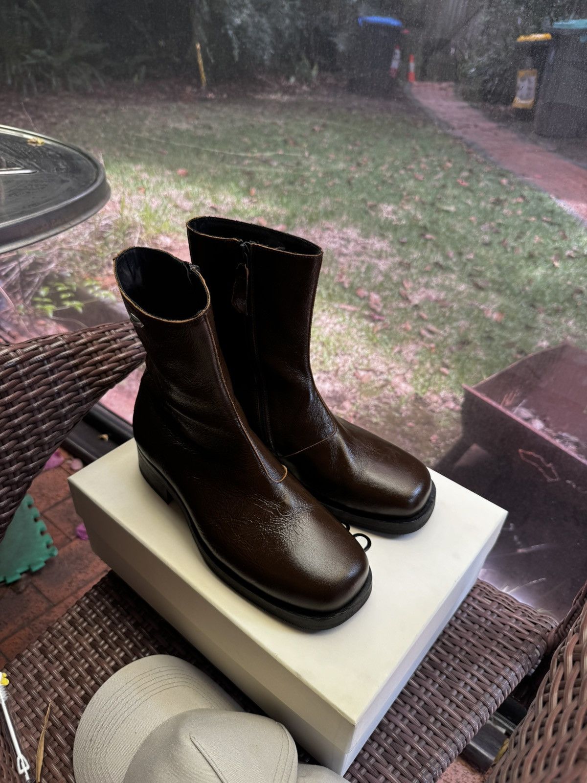 Our Legacy Camion leather ankle boots Size US 9 / EU 42 - 6 Thumbnail