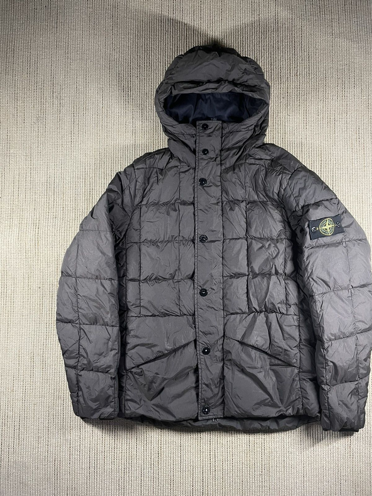 Stone Island Abrigo Garment Dyed Nylon Tela down Stone Island Size US M / EU 48-50 / 2 - 4 Thumbnail