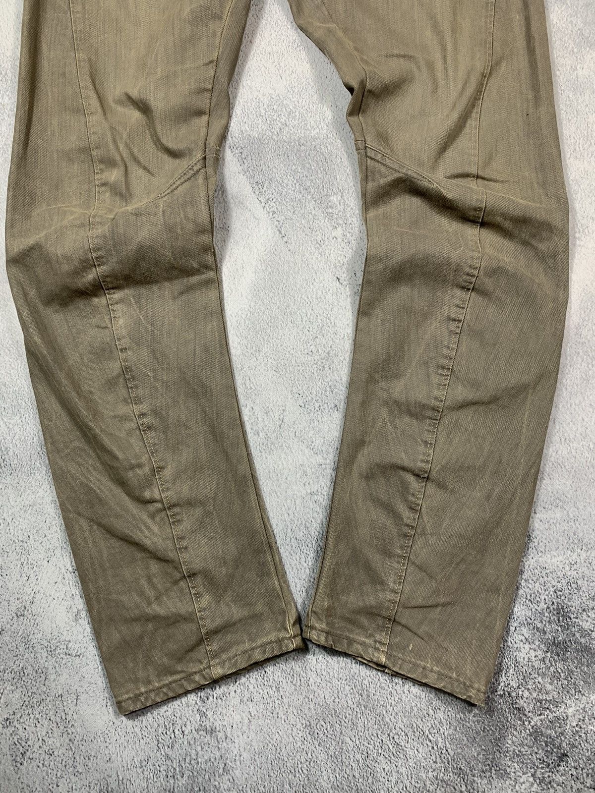 Japanese Brand × Vintage Vintage Y2K Japanese faded denim jeans waxed style size 32 Size US 32 / EU 48 - 7 Thumbnail