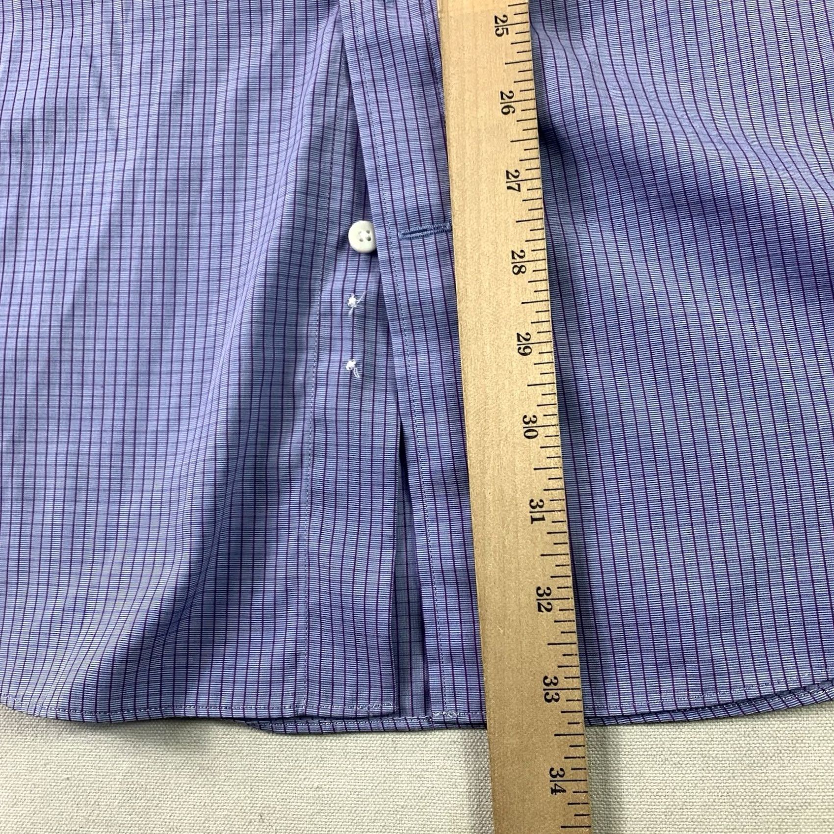 Vintage Indochino Shirt Mens Large Purple button up Long sleeve Size US L / EU 52-54 / 3 - 5 Thumbnail