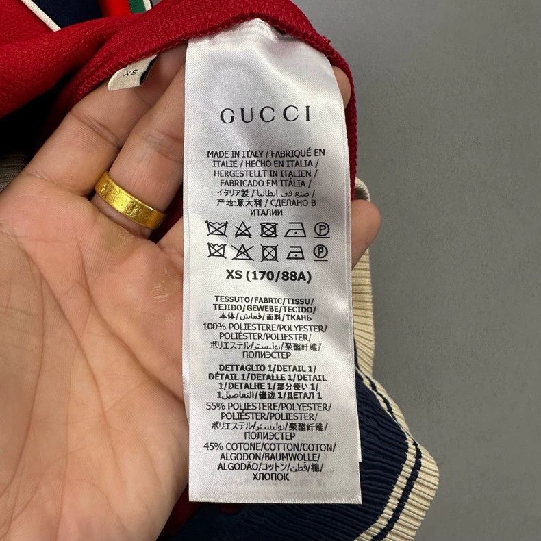 Gucci Gucci SS21 Double G Knit Relief Dark Pattern Full Print Log Size US XS / EU 42 / 0 - 3 Thumbnail
