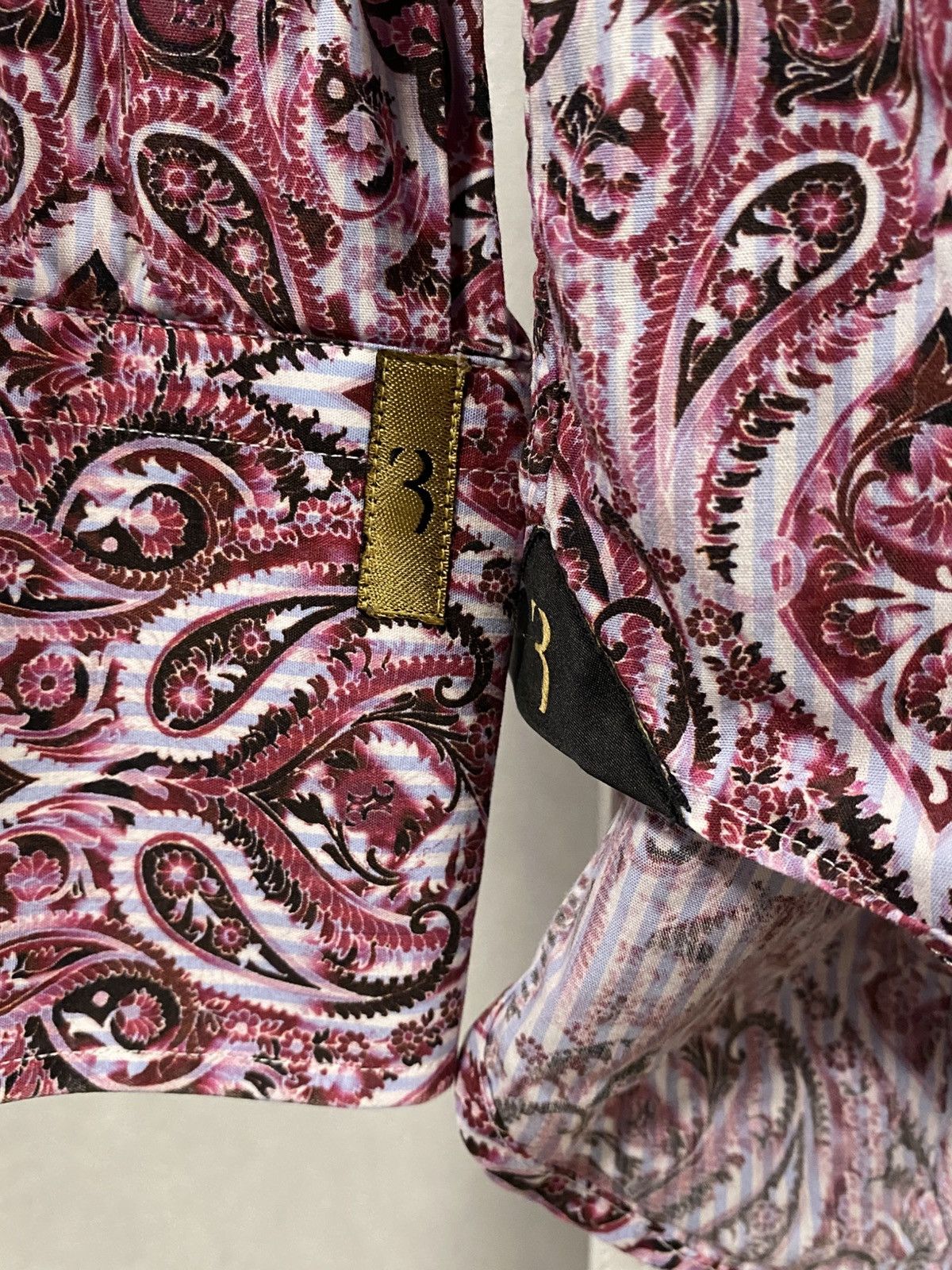 Billionaire Couture Billionaire Italian Couture Paisley Printed Button Up Shirt Size US L / EU 52-54 / 3 - 4 Thumbnail
