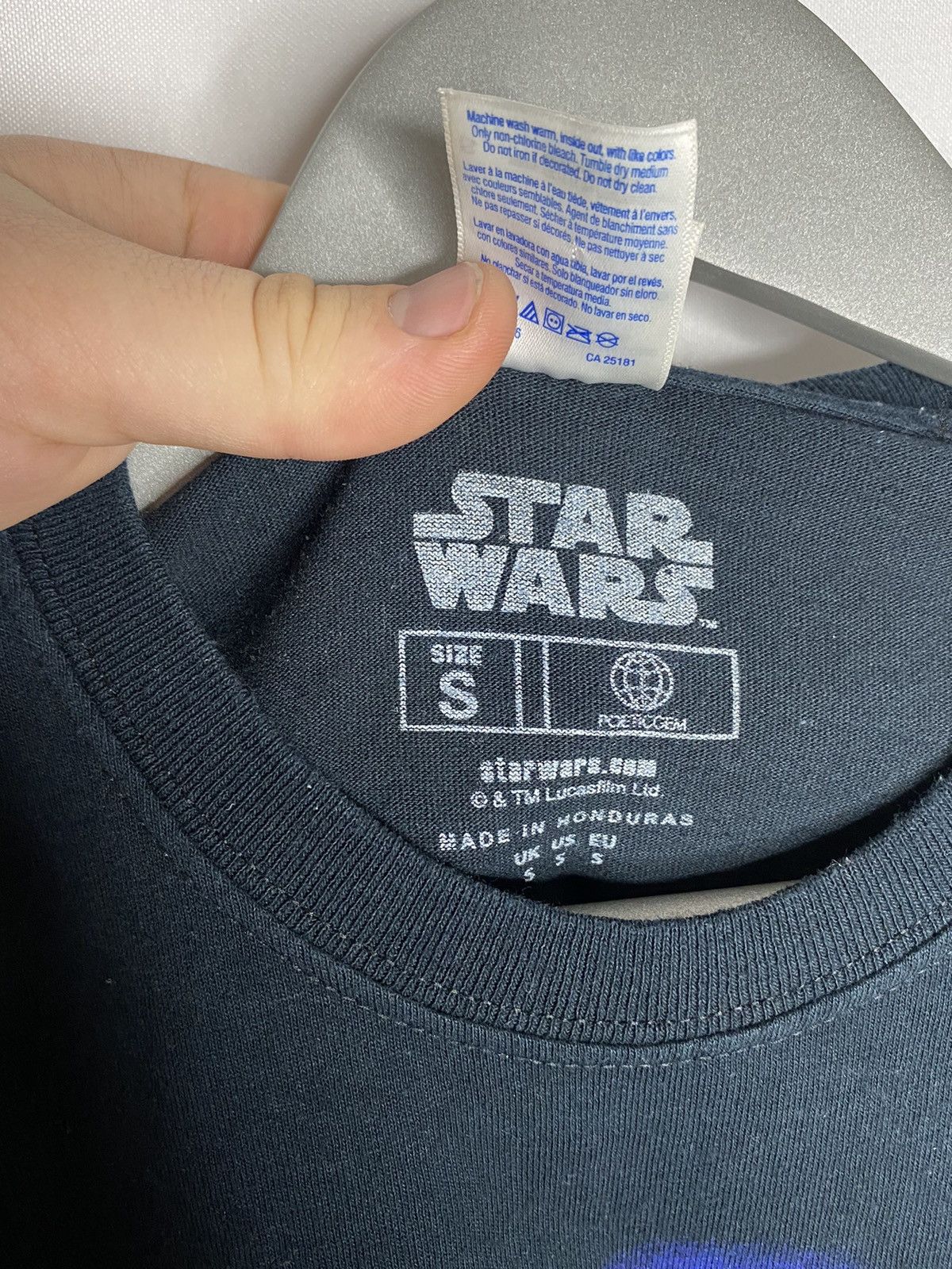 Star Wars × Vintage 🔥Vintage Star Wars Big Logo T-Shirt Short Sleeve🔥 Size US S / EU 44-46 / 1 - 9 Thumbnail
