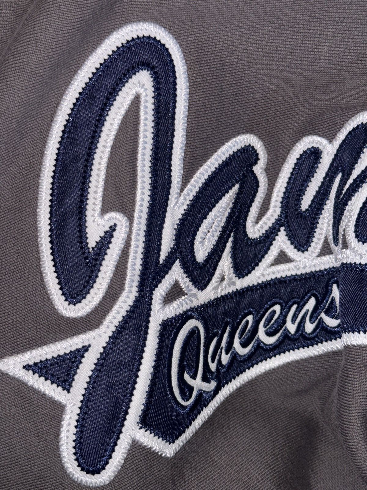 DENIM TEARS × Stussy FW22 Stussy x Denim Tears Half Zip Fleece ‘Charcoal’ Size US M / EU 48-50 / 2 - 7 Thumbnail