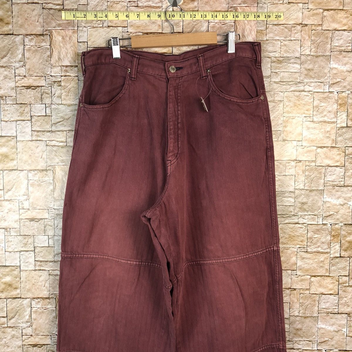 Japanese Brand Japanese Brand Purple vintage Casual Pants #A1038 Size US 32 / EU 48 - 5 Thumbnail