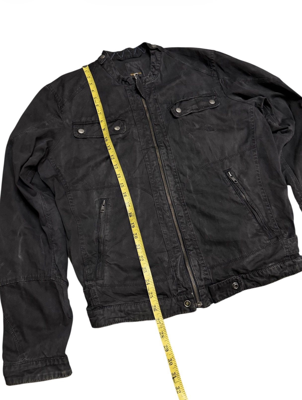 Diesel DIESEL JACKET BLACK VINTAGE Size US L / EU 52-54 / 3 - 7 Thumbnail