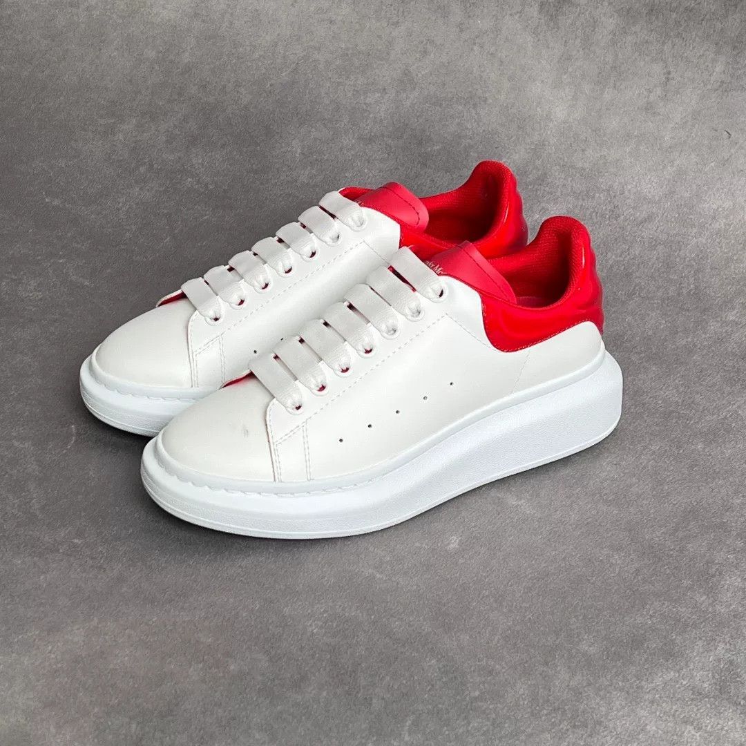 Alexander McQueen Alexander McQueen Casual Red Lowtop Sneakers 10 Men Size US 10 / EU 43 - 1 Thumbnail