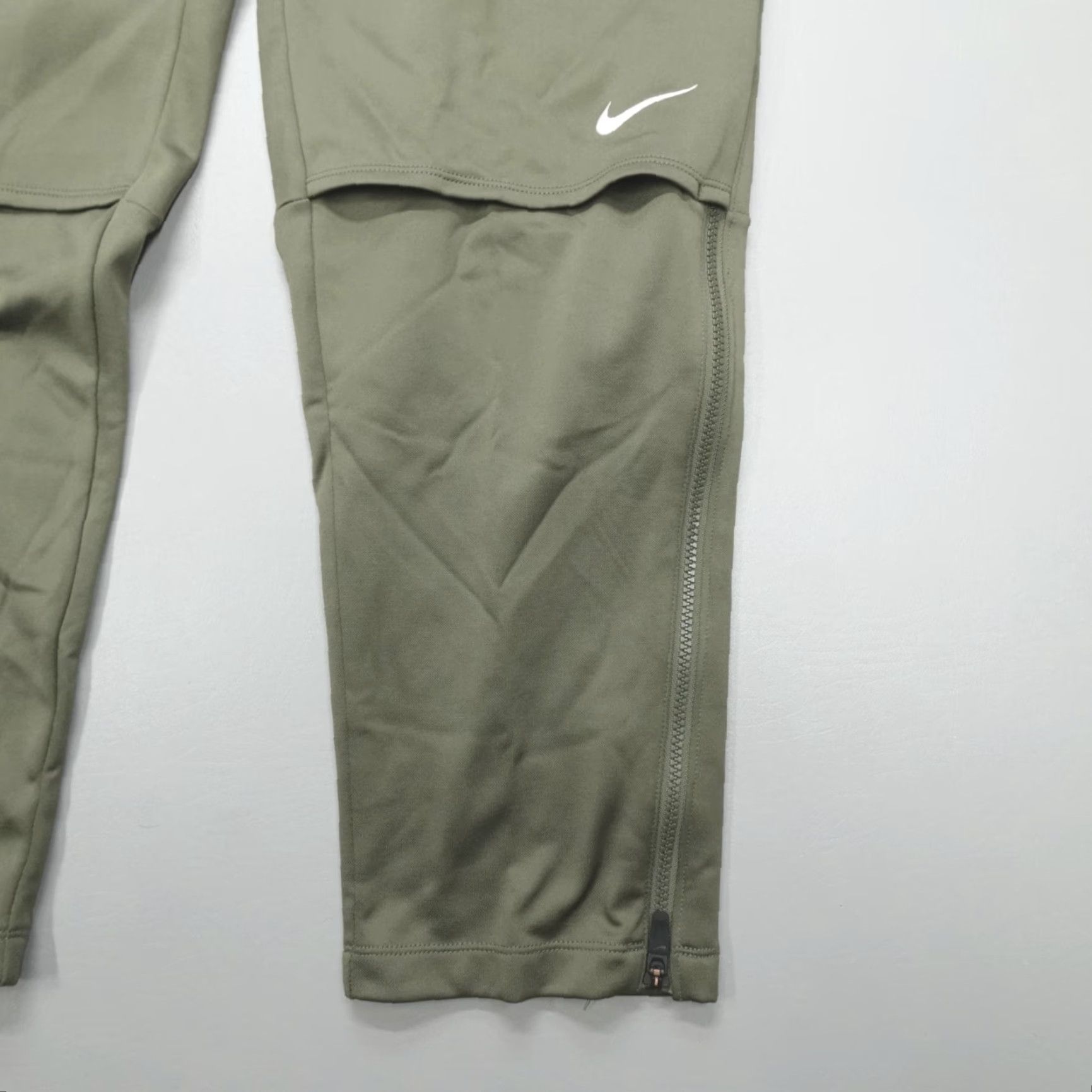 Nike Nike Golf Club Flex Waist Fleece Pants Men M Ankle Zip Green 30in Inseam Pockets Elastic Waste Sports Style Sweatpants FQ1162-325 Size US 31 - 2 Thumbnail