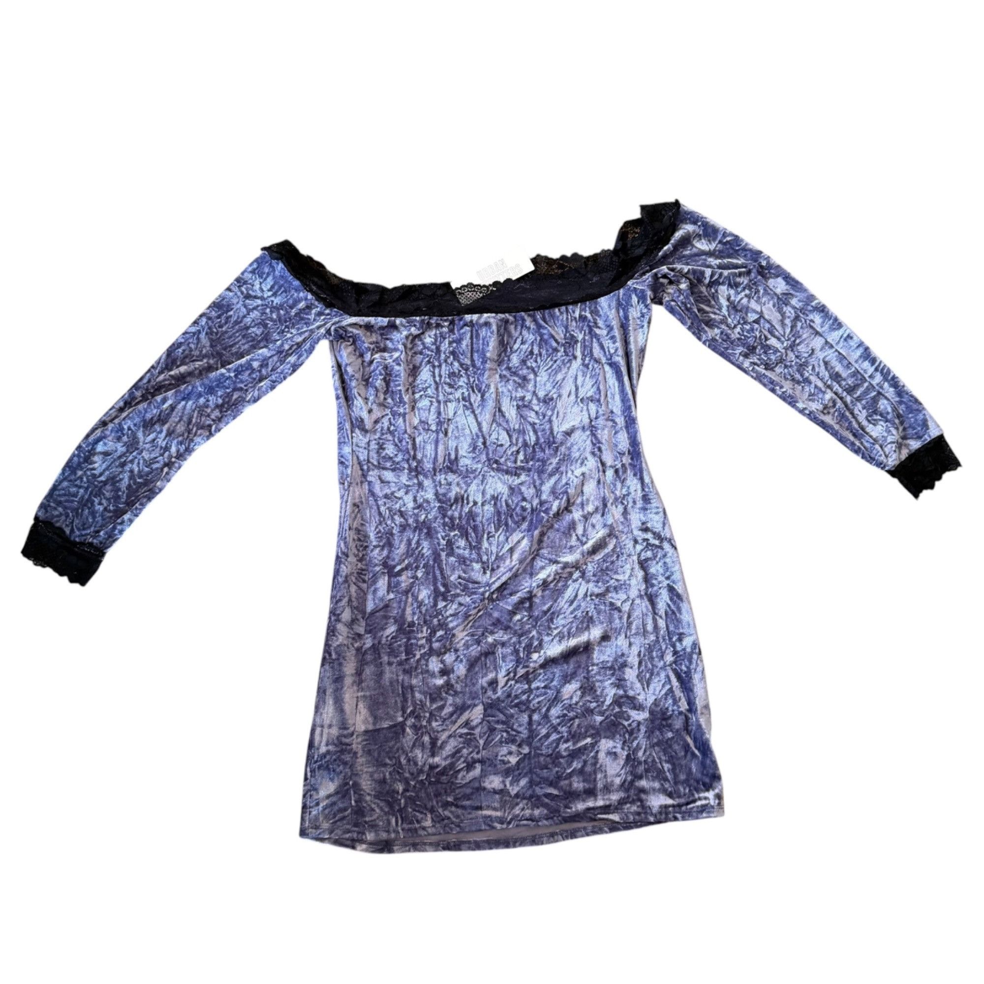 Urban Outfitters NWT Urban Outfitters Kimchi Blue Ryder Velvet & Lace Off The Size XL / US 12-14 / IT 48-50 - 6 Thumbnail