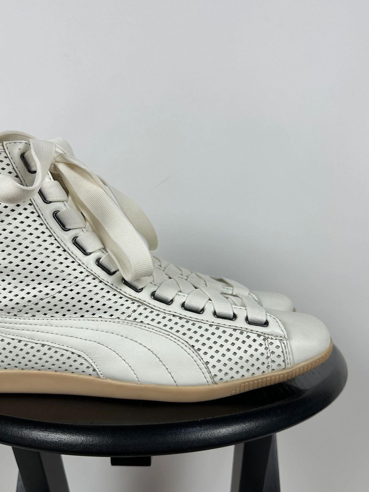 Puma Vintage Puma Y2K Speedcat Hi Top Leather Sneakers Size US 10 / IT 40 - 16 Thumbnail
