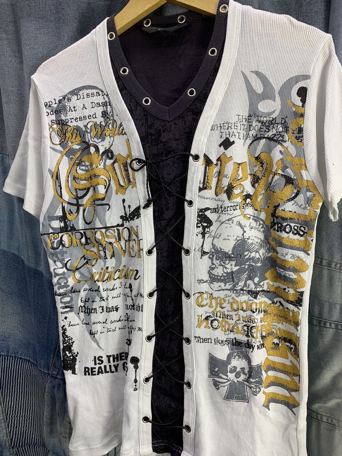 14th Addiction × Japanese Brand × Le Grande Bleu (L.G.B.) Beaumere punk skulls japanese brand Size US M / EU 48-50 / 2 - 3 Thumbnail