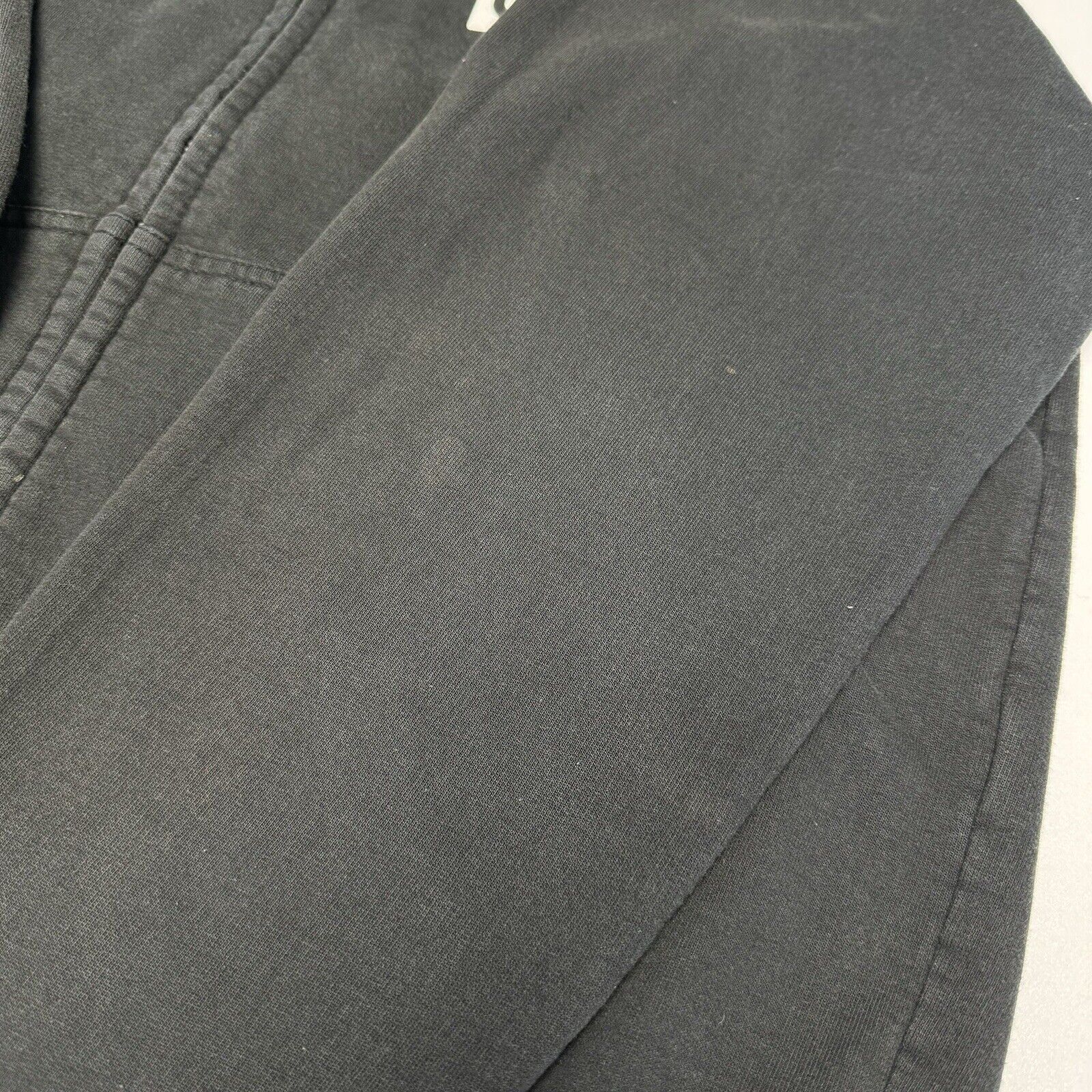 Vintage Famous Hoodie Sweatshirt Mens Medium Black Full Zip Size US M / EU 48-50 / 2 - 6 Thumbnail