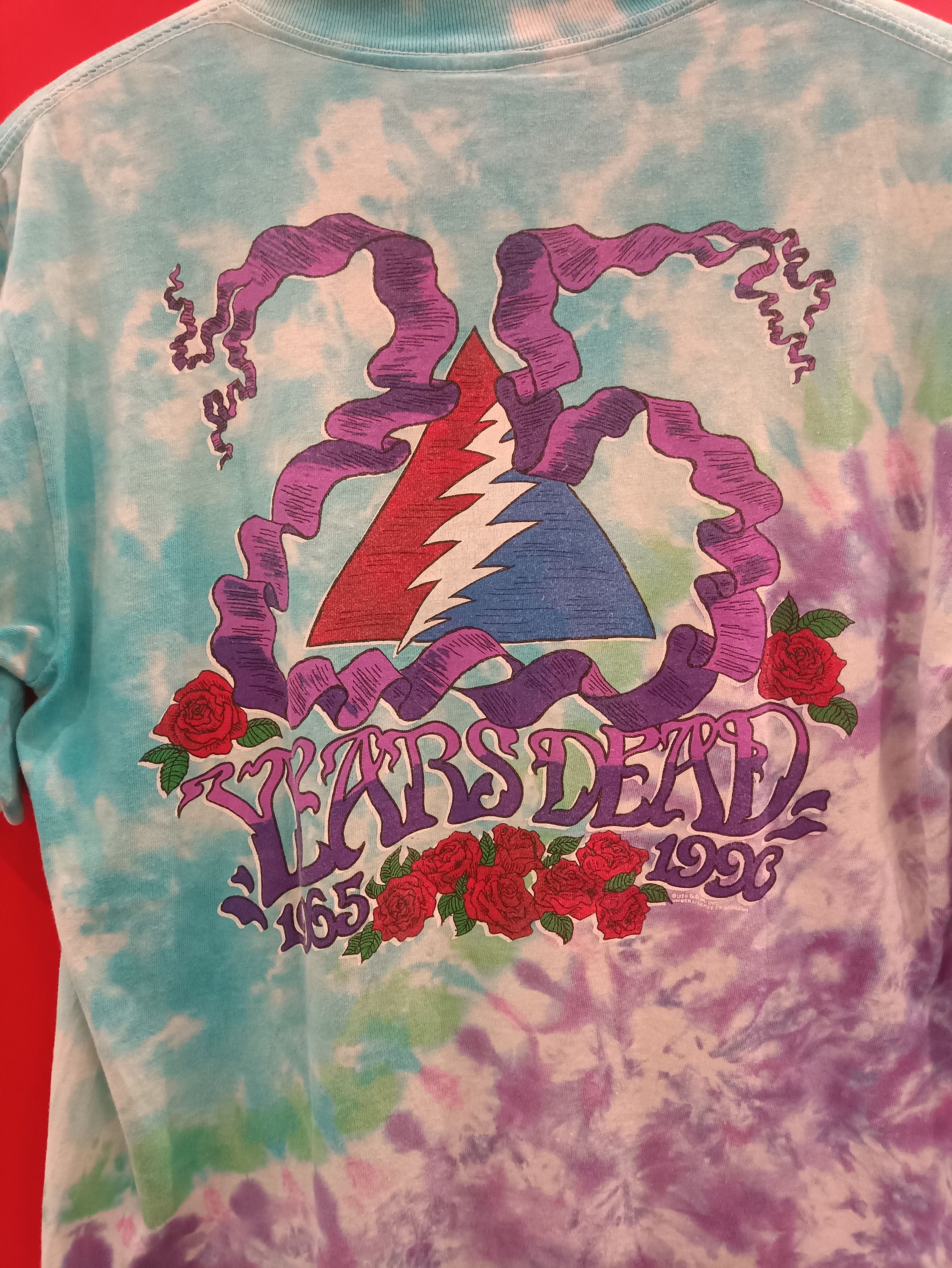 Band Tees × Liquid Blue × Vintage vintage grateful dead 25th anniversary Size US L / EU 52-54 / 3 - 6 Thumbnail