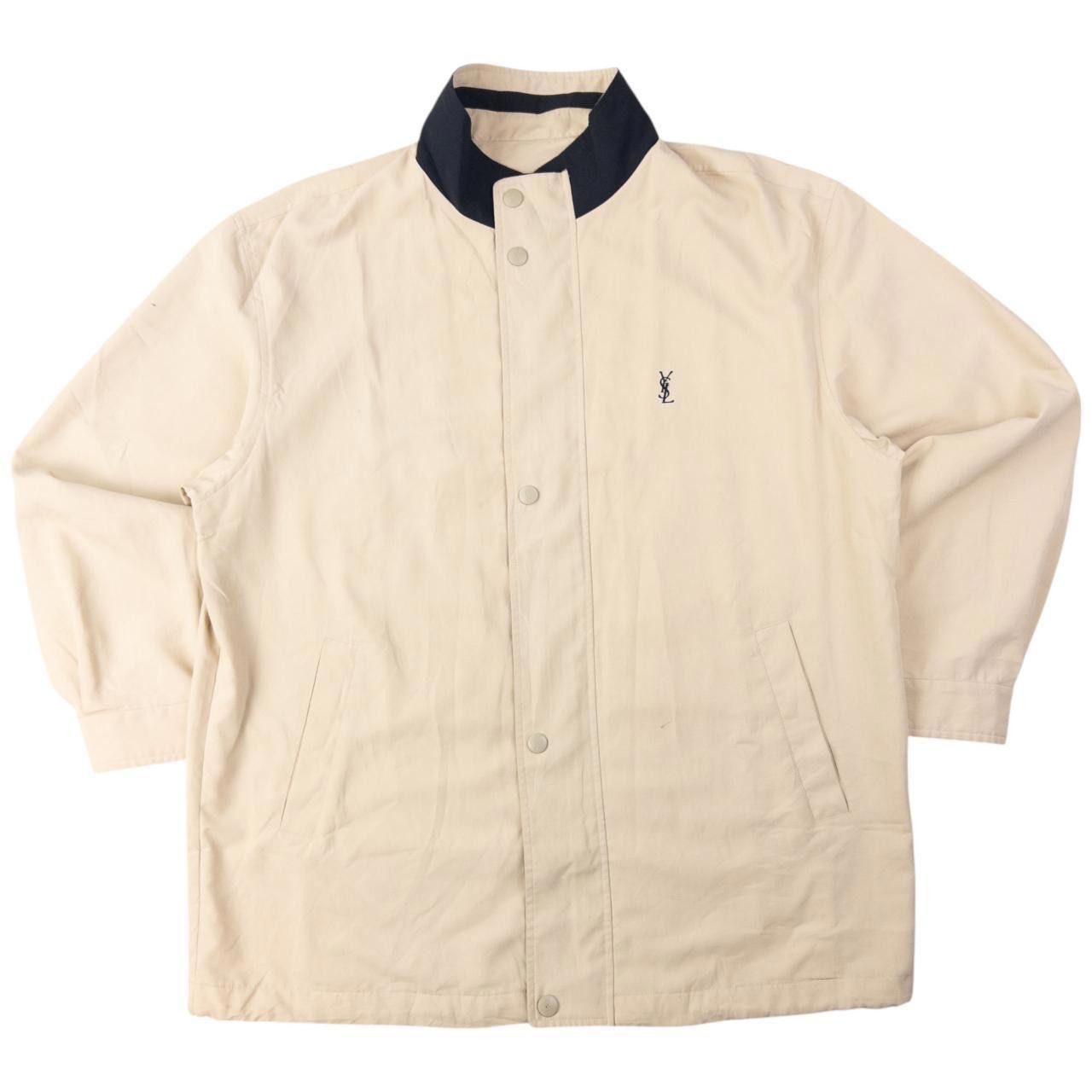 Yves Saint Laurent Vintage YSL Yves Saint Laurent Zip Up Jacket Size L Size US L / EU 52-54 / 3 - 1 Thumbnail